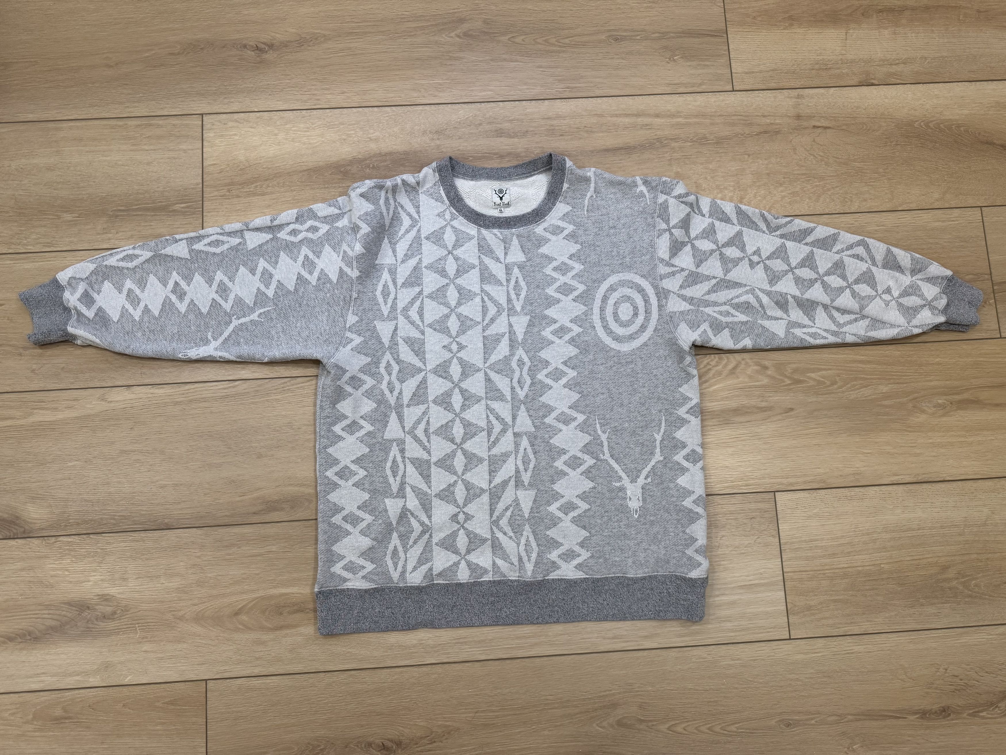 South2 West8 South2 West8 Antler sweater Size US XL / EU 56 / 4 - 2 Thumbnail