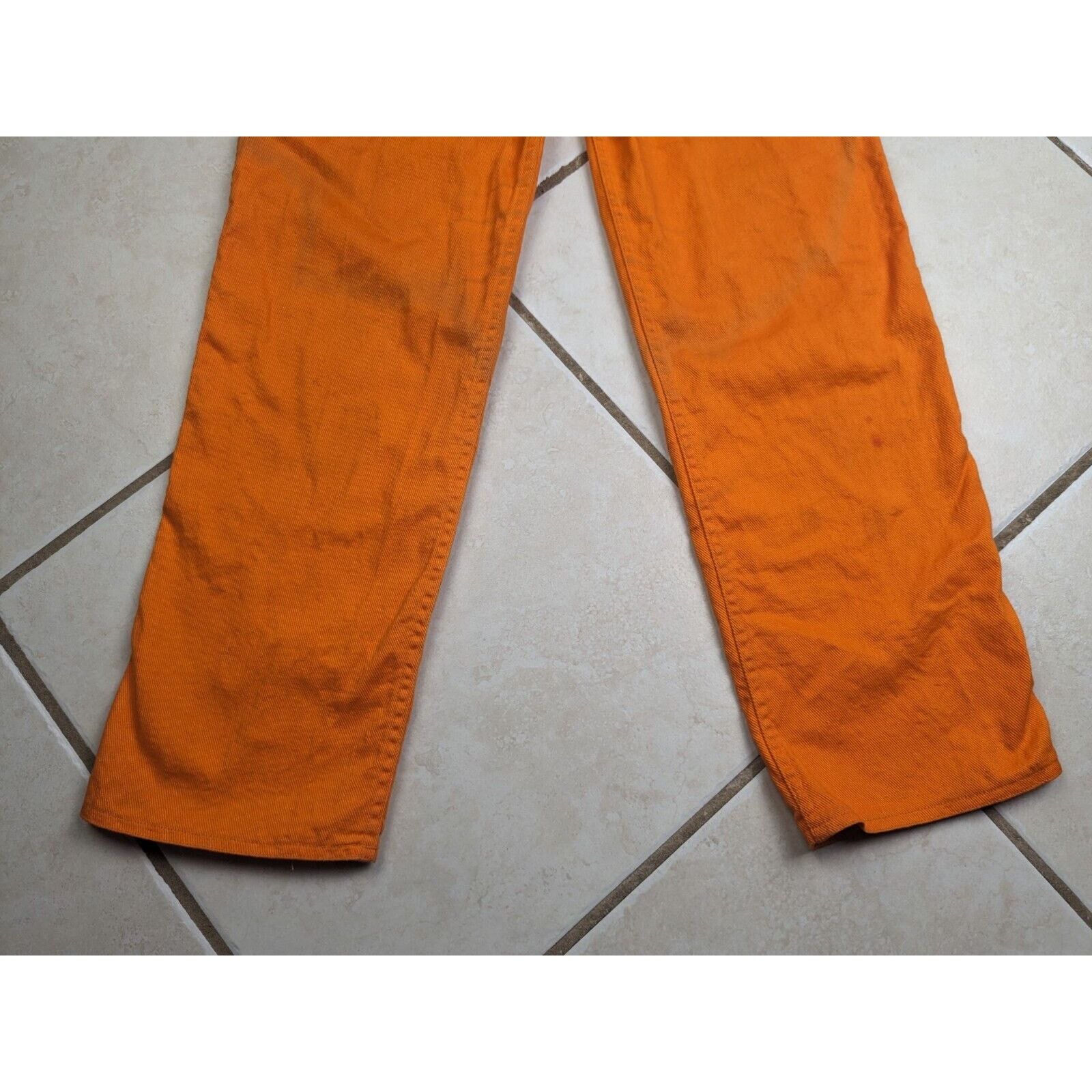 Other 1960's Cole of California Orange Denim Pants High Waist Size 34" / US 12 / IT 48 - 4 Thumbnail