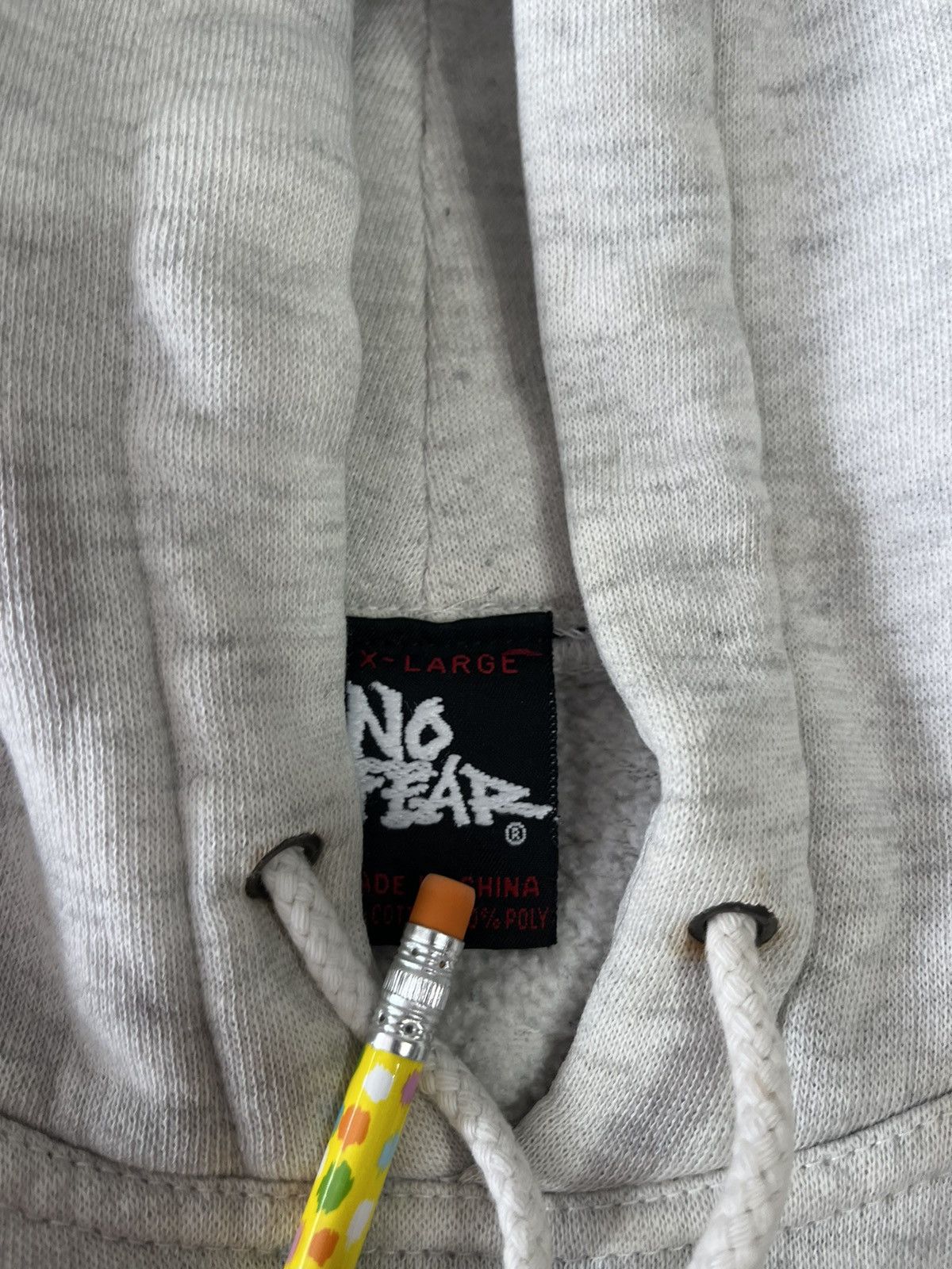 No Fear × Vintage Vintage 90s no fear boxy hoodie Size US XL / EU 56 / 4 - 3 Thumbnail