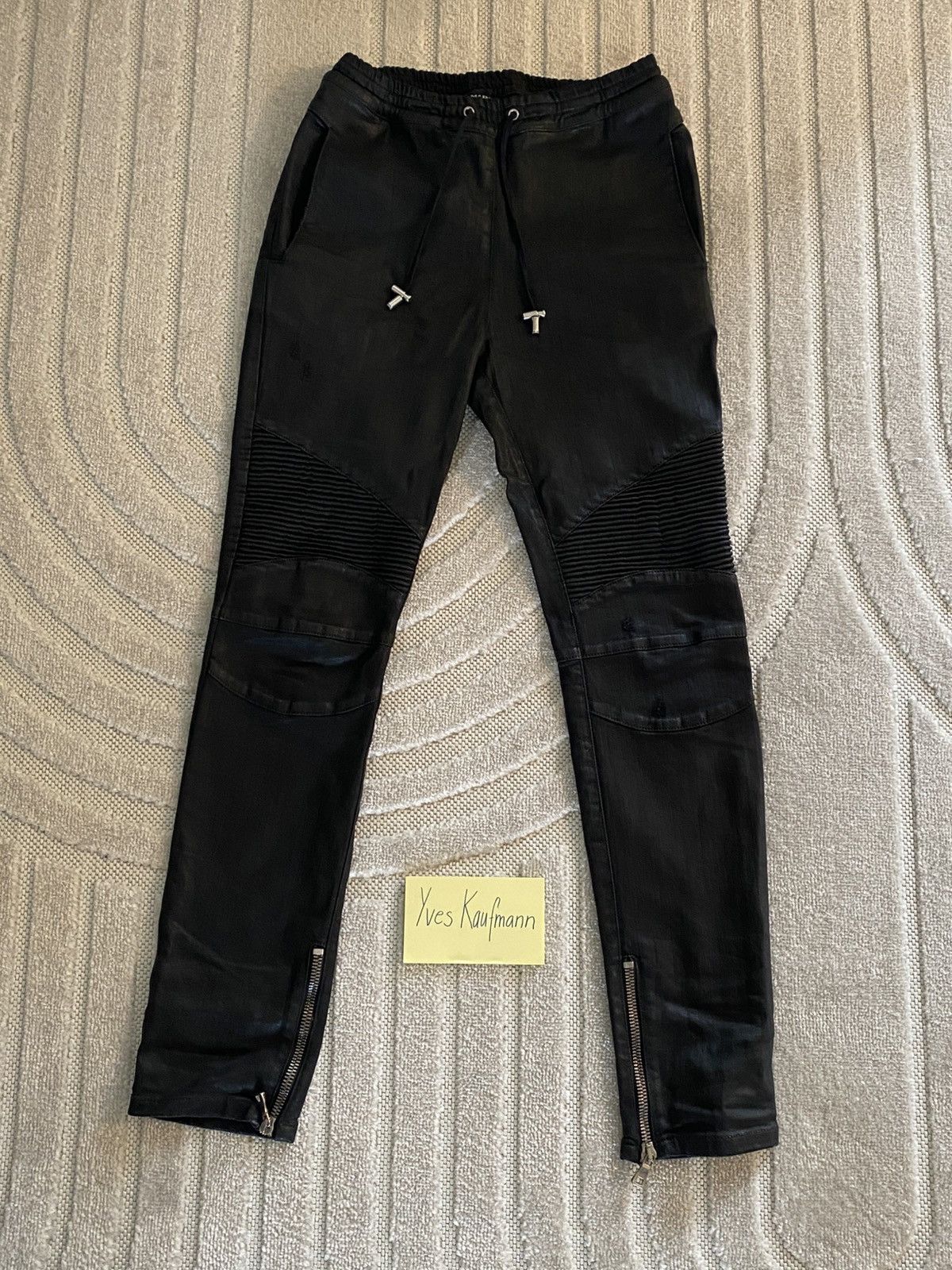 Balmain Balmain Trousers Black Cotton (Size S) Size US 30 / EU 46 - 1 Thumbnail