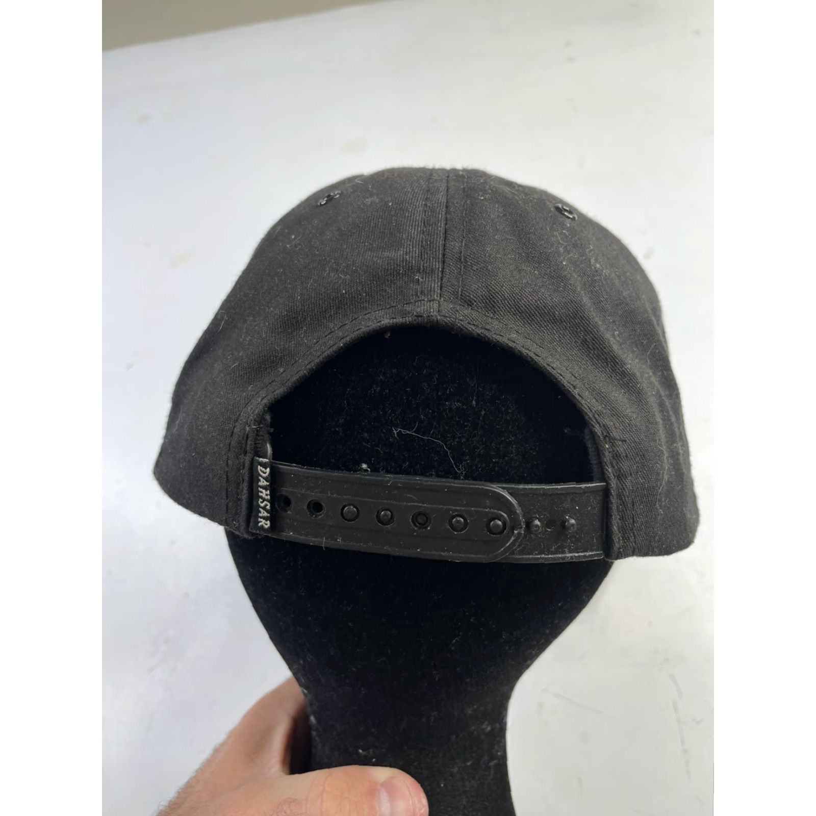 Vintage Dahsar Dahsar Black SnapBack Hat Cap Size ONE SIZE - 3 Thumbnail