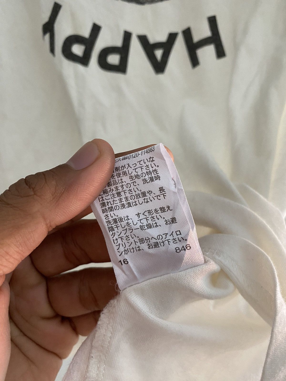 If Six Was Nine × Japanese Brand × Le Grande Bleu (L.G.B.) Japanese Amuse music great happy longsleeve tshirt Size US L / EU 52-54 / 3 - 6 Thumbnail