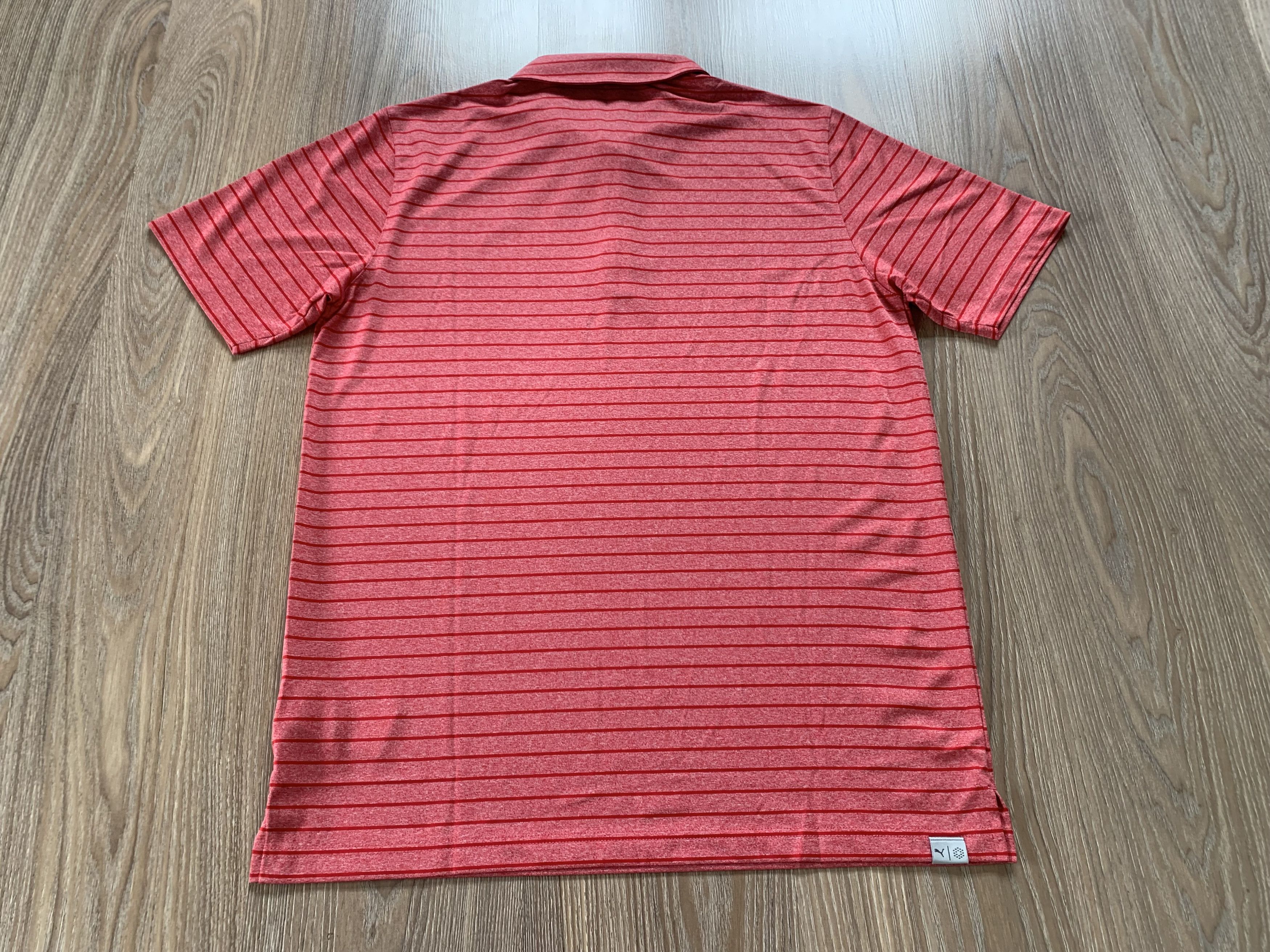 Puma Puma Golf Coral Stripe Polo T Shirt Size US M / EU 48-50 / 2 - 3 Thumbnail