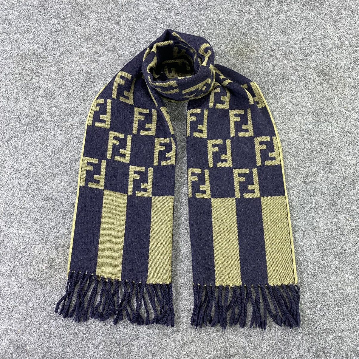 Fendi × Vintage Fendi Scarf / Muffler / Neckwear-K046 Size ONE SIZE - 1 Thumbnail