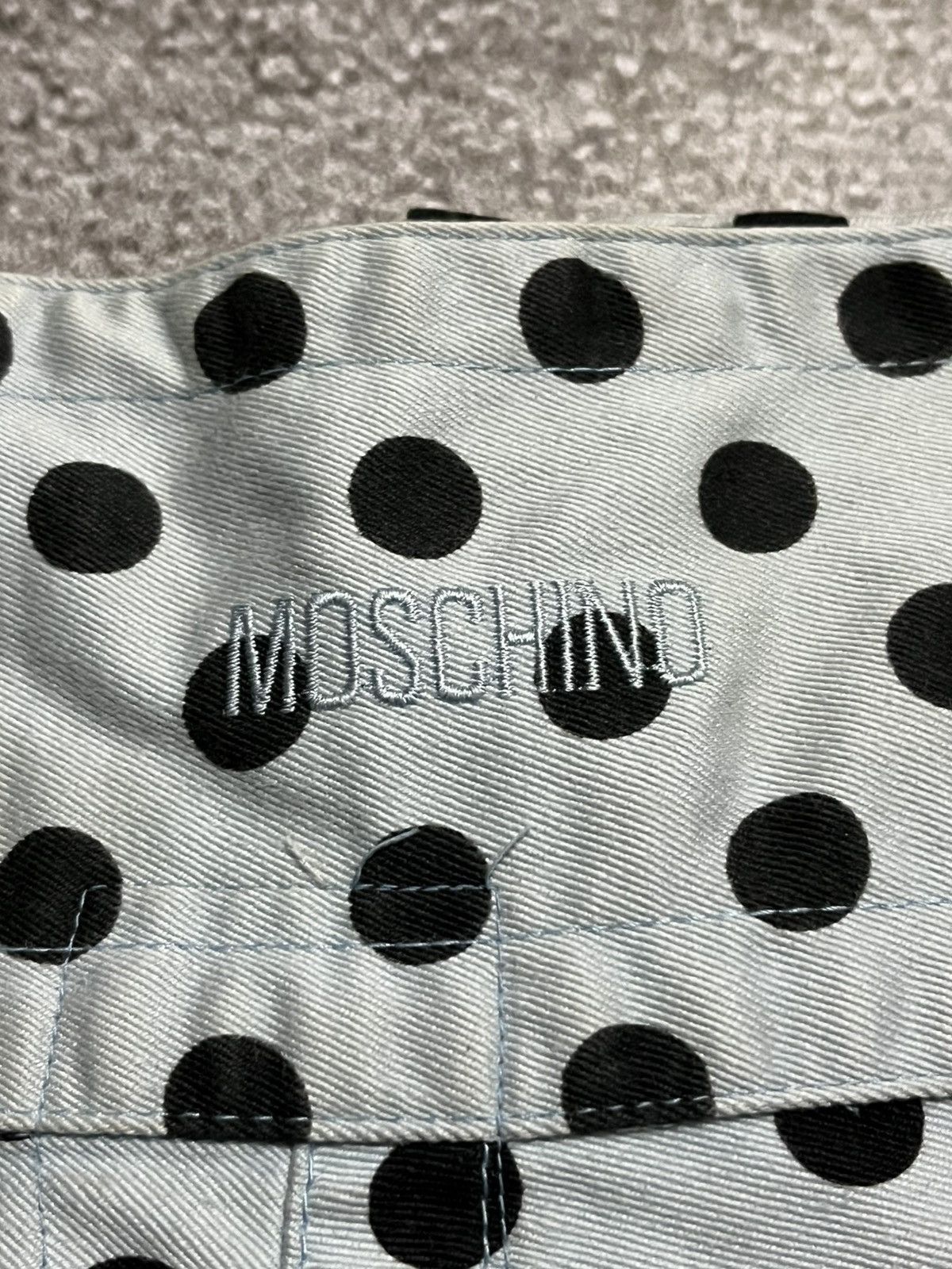 Moschino Moschino Milano Polcadot Mini Skirt Size 24" / US 00 / IT 34 - 5 Thumbnail