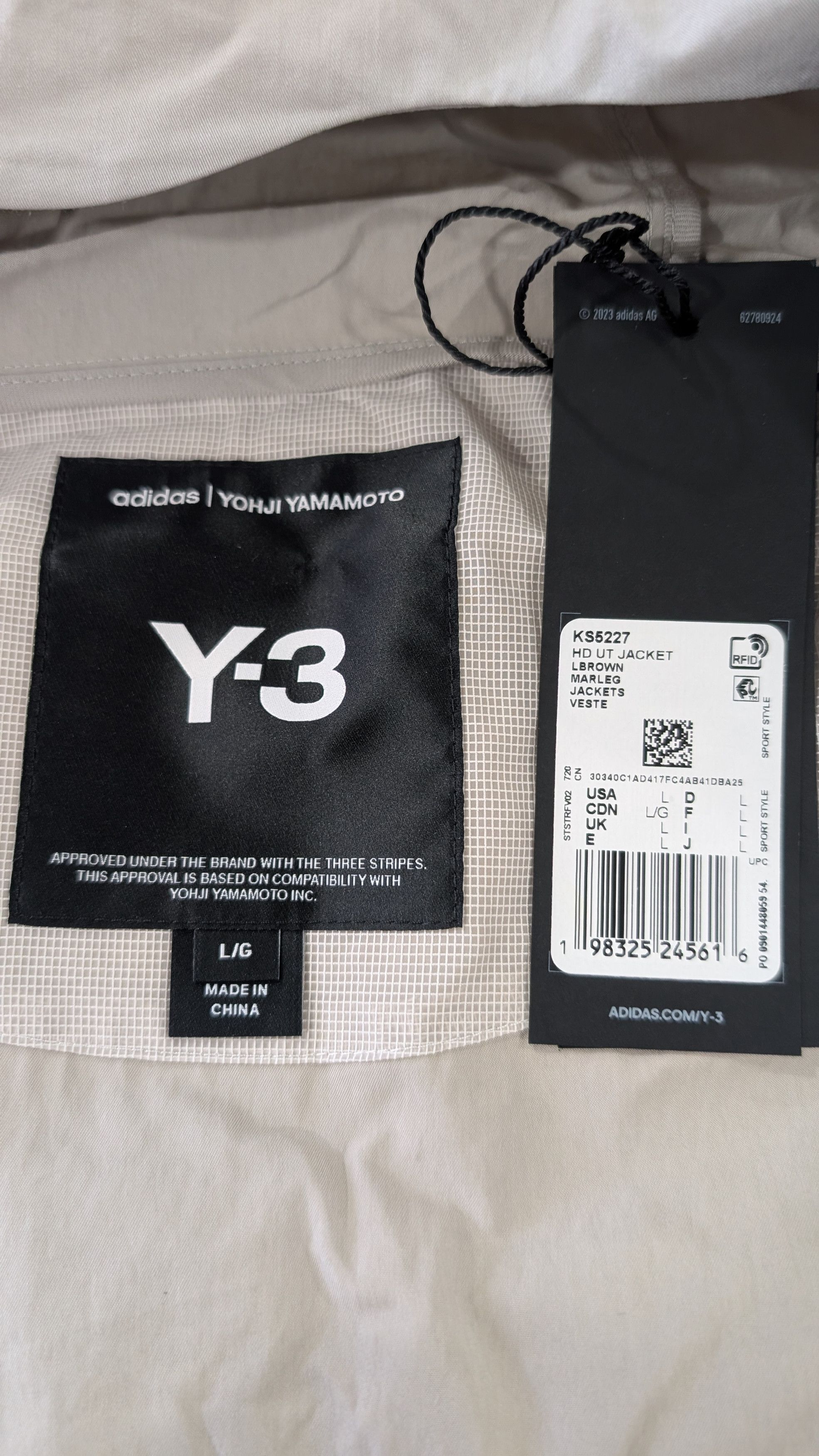 Adidas × Y-3 Y-3 Adidas Yohji Yamamoto HD UT Utility Jacket L Size US L / EU 52-54 / 3 - 7 Thumbnail