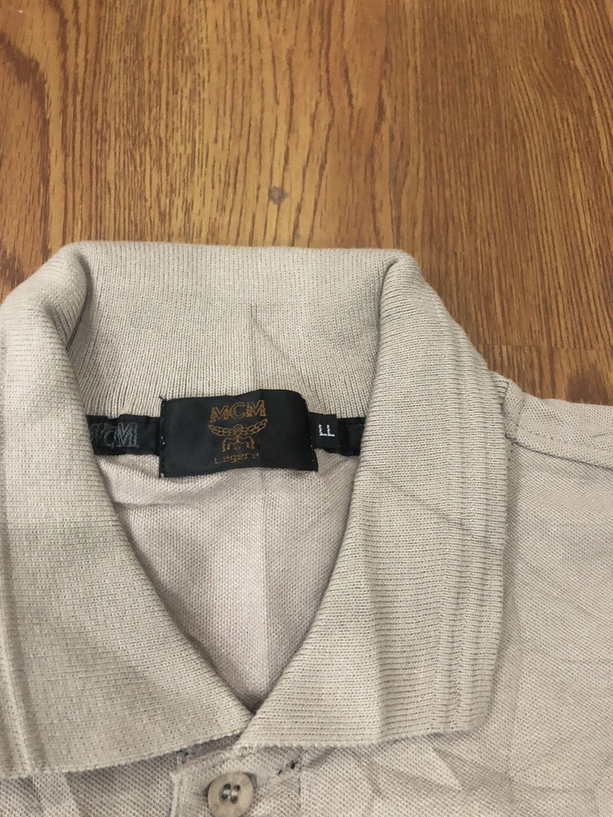 Designer × MCM MCM LEGERE GOLF LONG SHIRT POCKET TEE Size US L / EU 52-54 / 3 - 5 Thumbnail