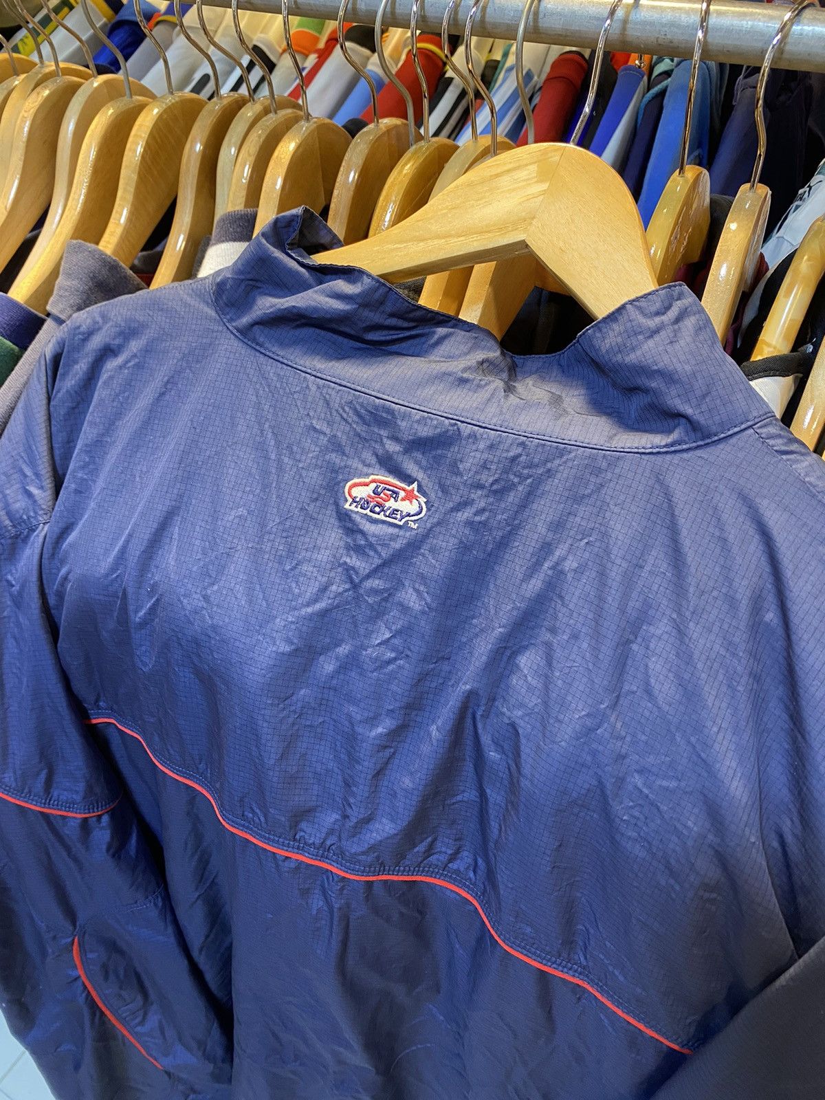 Nike × Vintage Vintage Nike Team USA Jacket Size US XXL / EU 58 / 5 - 4 Thumbnail
