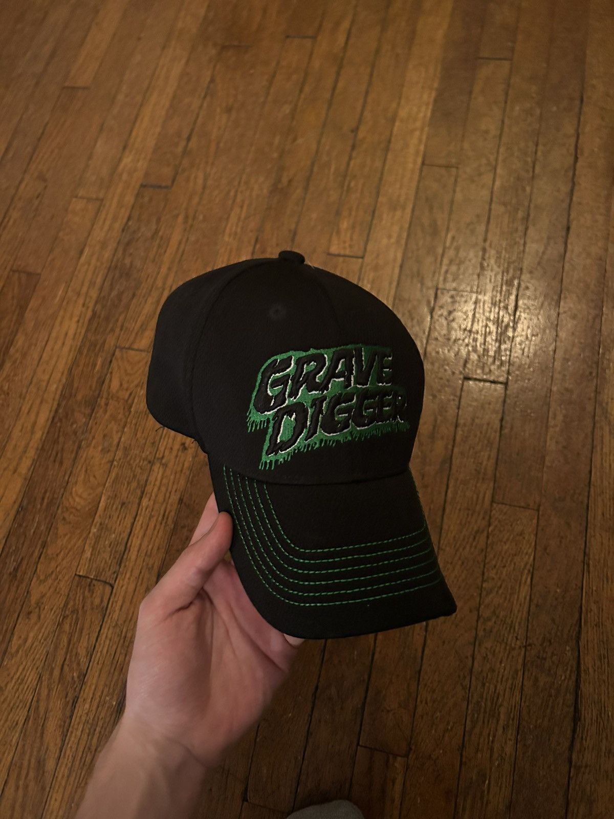 Other Grave Digger MonsterJam Hat Size ONE SIZE - 1 Thumbnail