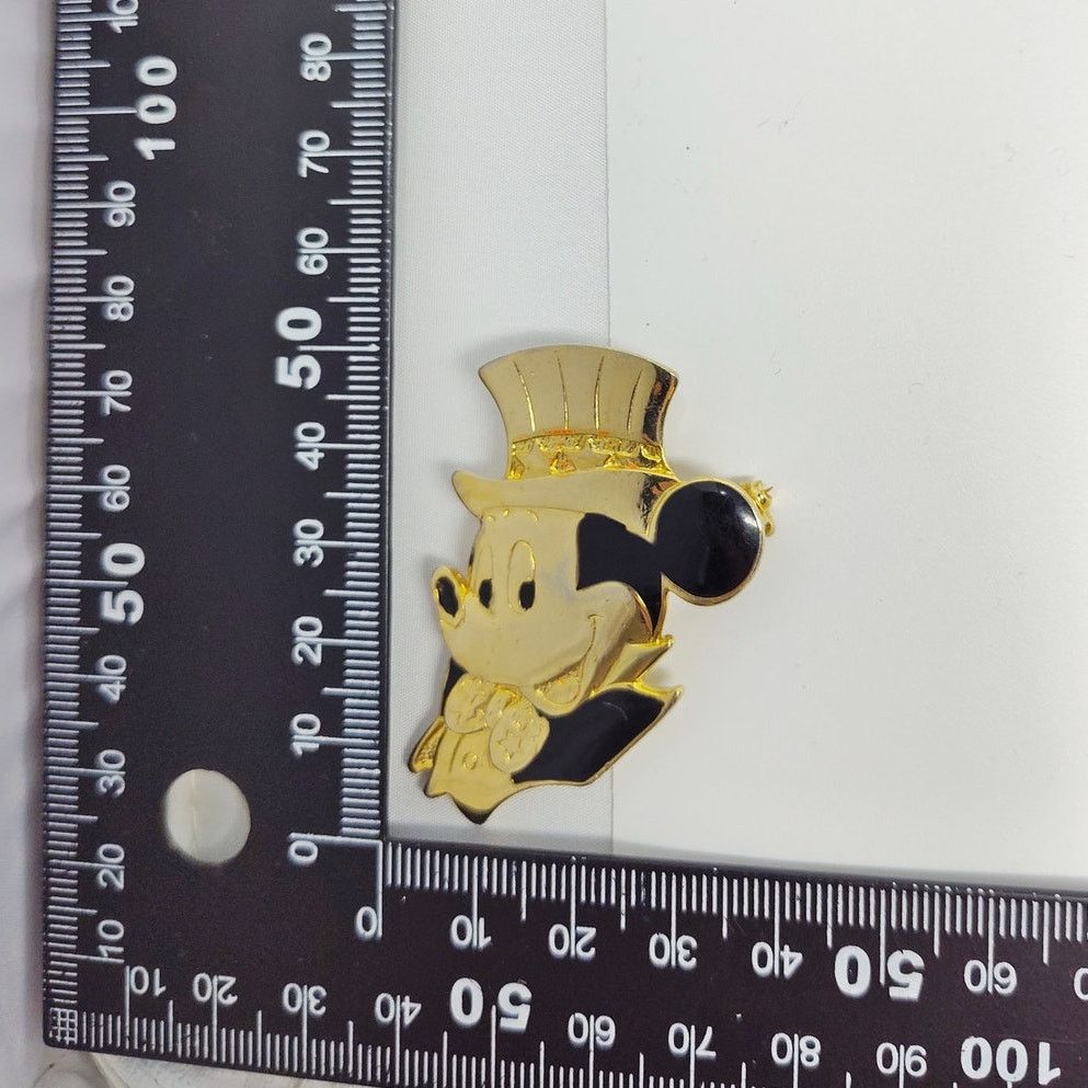 Disney Rare Vintage Disney Mickey Mouse Star Hat Brooch Size ONE SIZE - 11 Thumbnail