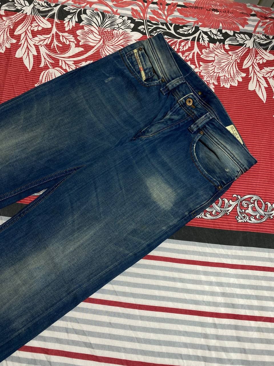 Diesel × Vintage Crazy Vintage Diesel Industries Baggy Denim Jeans Y2K Size US 32 / EU 48 - 11 Thumbnail