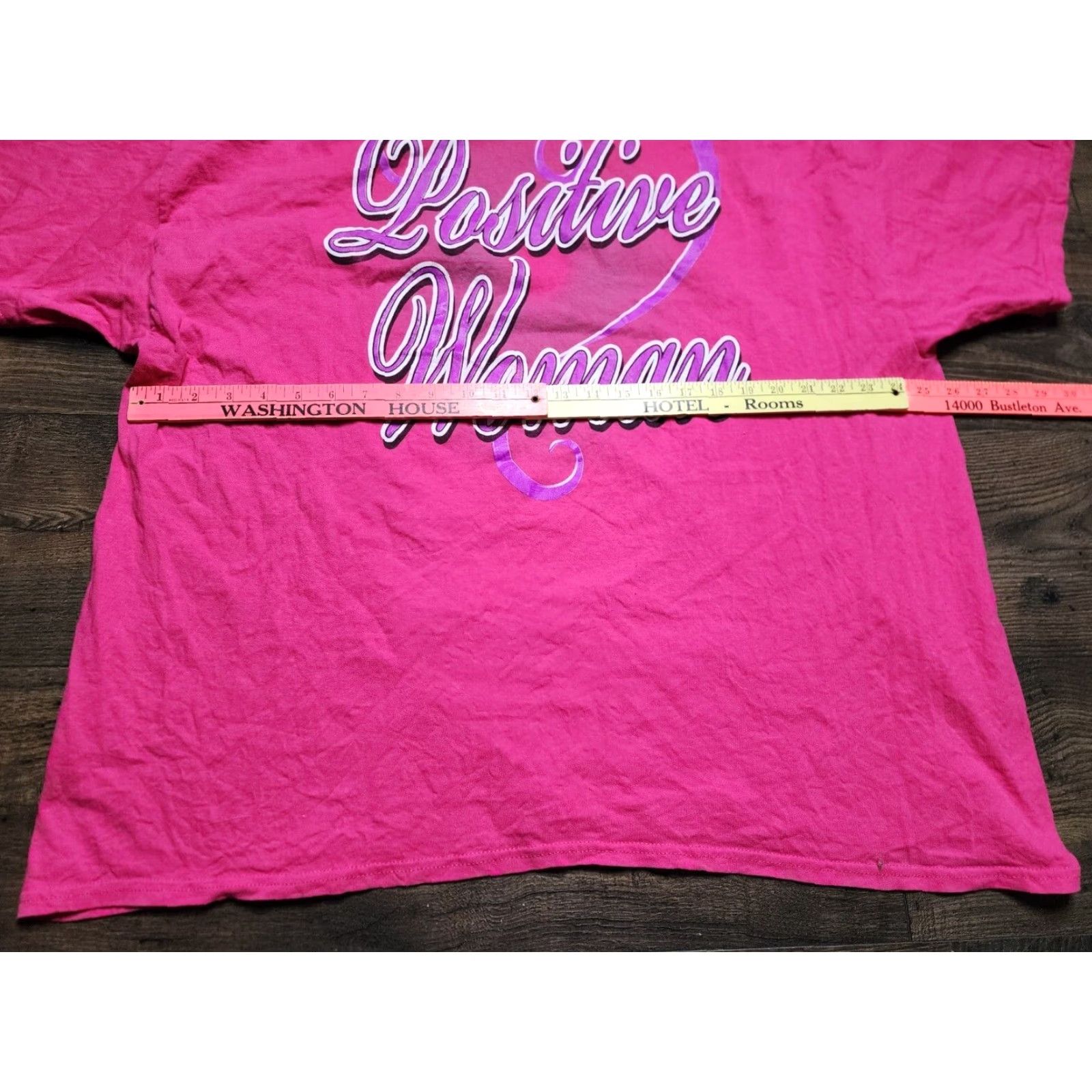 Gildan Mens 3XL Michelle Obama Becoming Positive Woman Double Side T Shirt Big Graphic Pink Cotton Short Sleeve Crew Neck Gildan T-Shirt Size US XXL / EU 58 / 5 - 4 Thumbnail