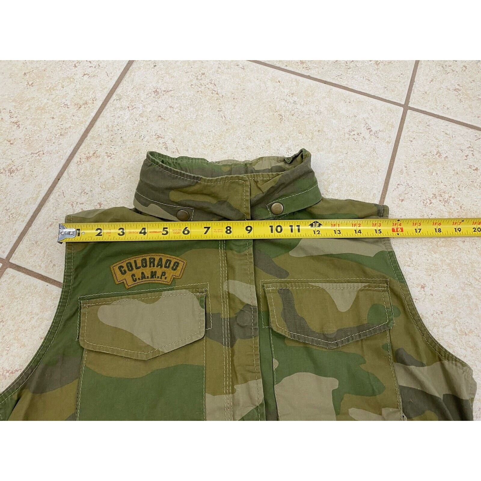 Other NWT Soho Babe Camo Vest XL Colorado Camp Packable Hood Btton Size XL / US 12-14 / IT 48-50 - 11 Thumbnail