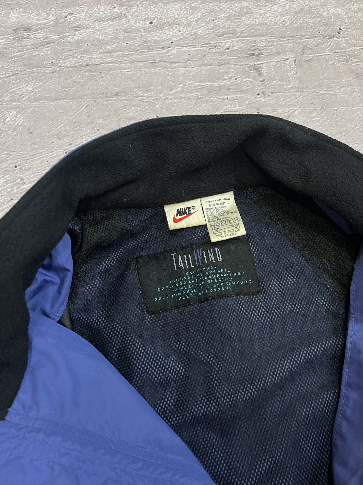 Nike Vintage 90's Nike box Tail Wind F.I.T. windbreaker jacket XL Size US XL / EU 56 / 4 - 12 Thumbnail