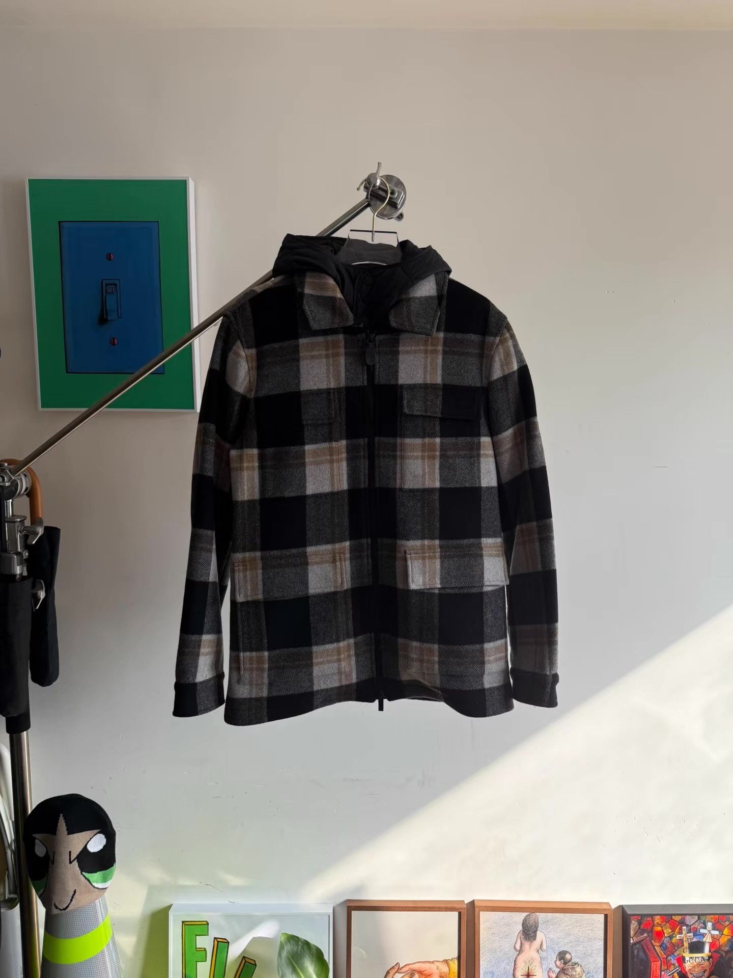 Z Zegna Z ZEGNA Detachable Cotton Jacket Q17 Size US S / EU 44-46 / 1 - 1 Thumbnail