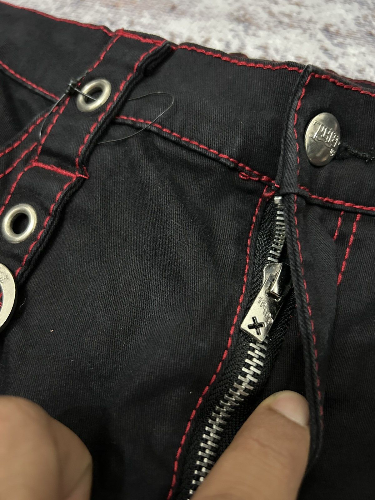 Tripp NYC Bondage Studded Pants