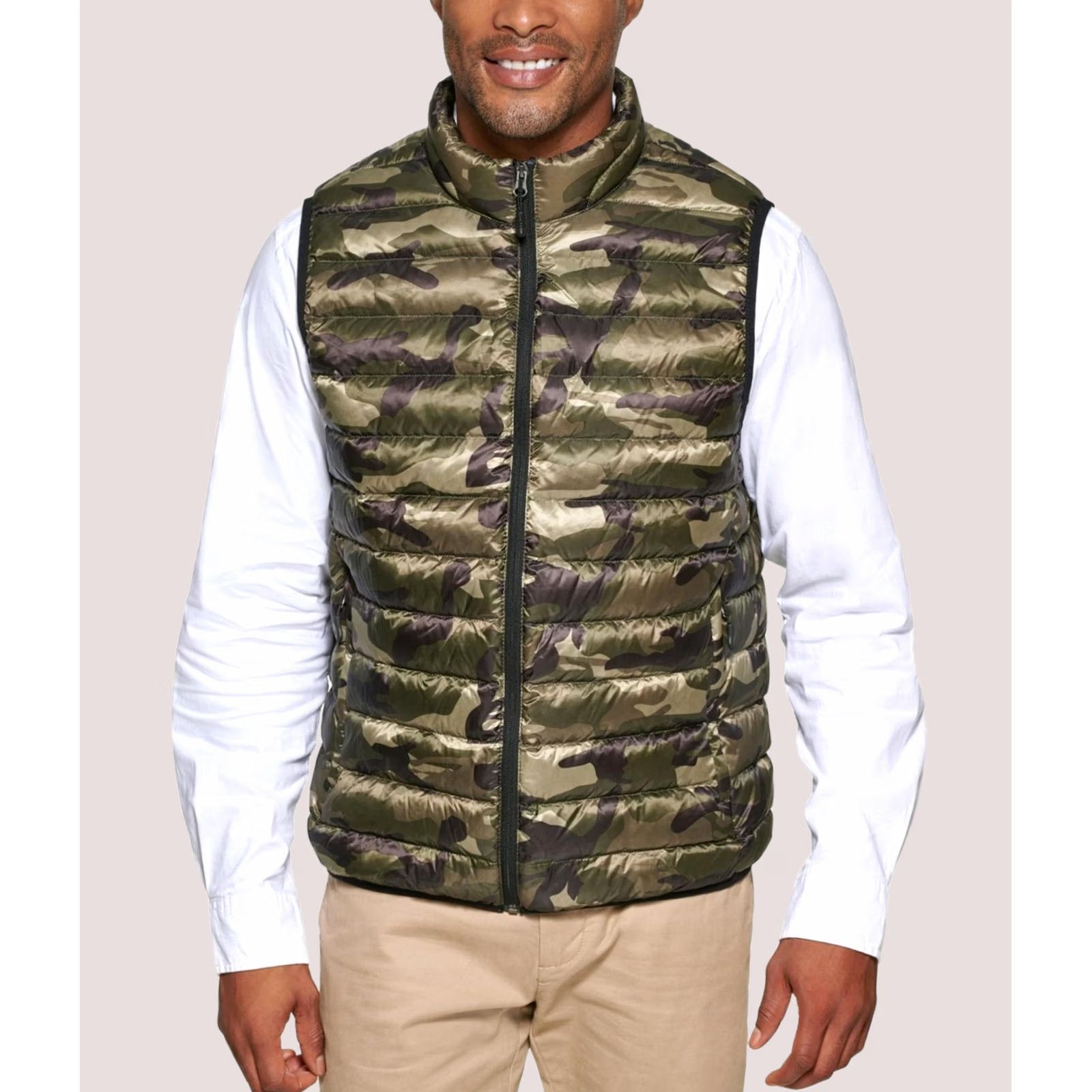 Club Room Club Room Mens Down Filled Packable Puffer Vest Green X-Large Size US XL / EU 56 / 4 - 1 Preview
