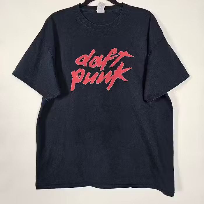 Streetwear Daft punk summer 2006 double sided new T Shirt