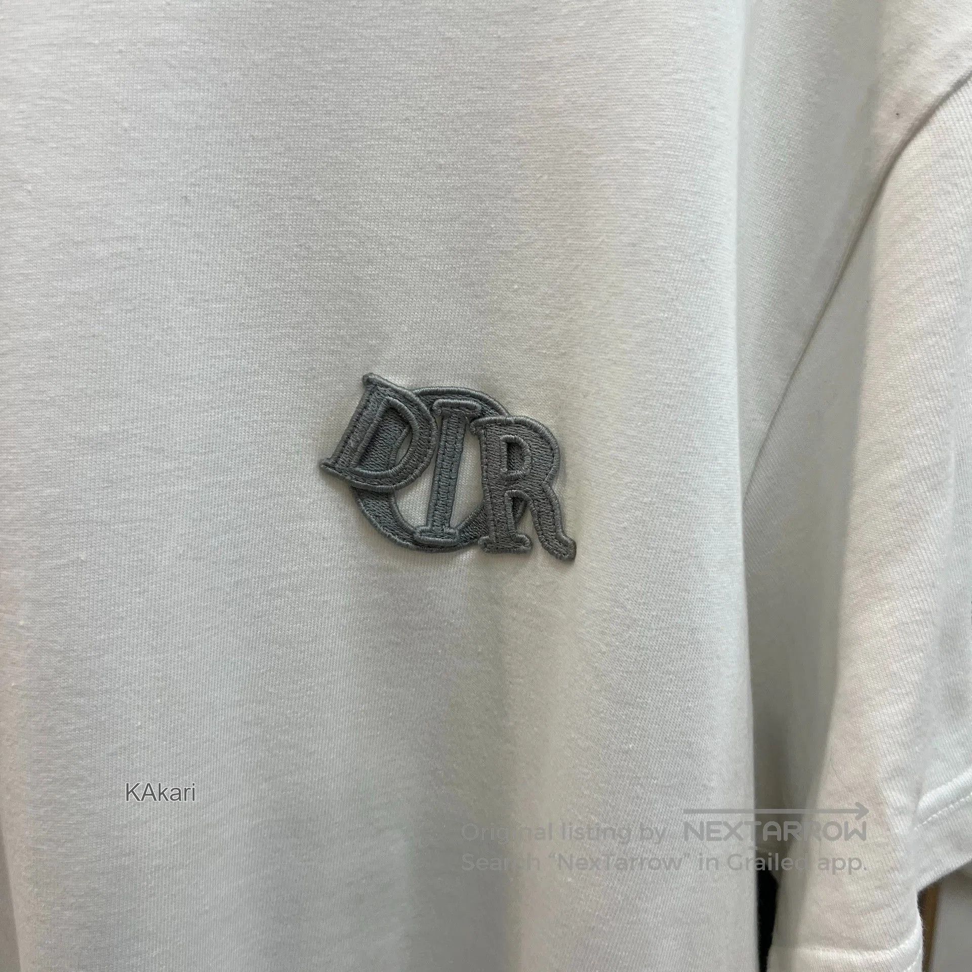 Dior Dior SS25 Men's Cotton Crewneck T. Size US XXL / EU 58 / 5 - 2 Thumbnail
