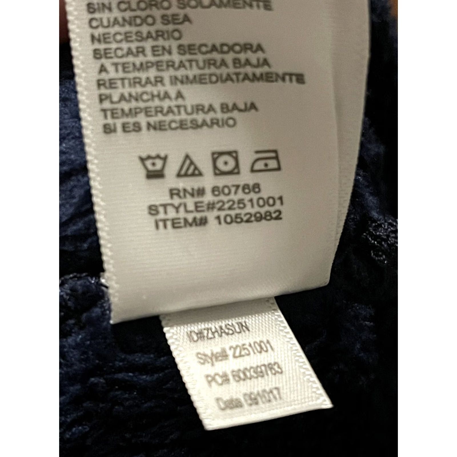 Tommy Bahama Tommy Bahama Navy Blue Fleece Bathrobe Mens Small/Medium S/M Soft Plush Robe Size US S / EU 44-46 / 1 - 5 Thumbnail