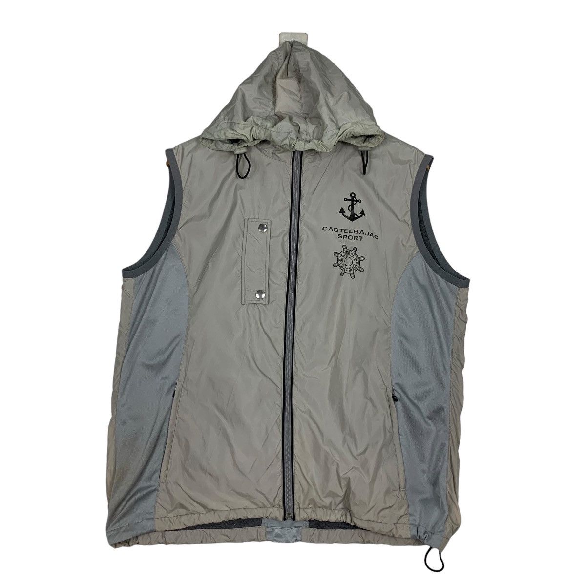 Jean Charles De Castelbajac CASTELBAJAC SPORTS Hooded Light Vest #0965-C43 Size US M / EU 48-50 / 2 - 2 Thumbnail