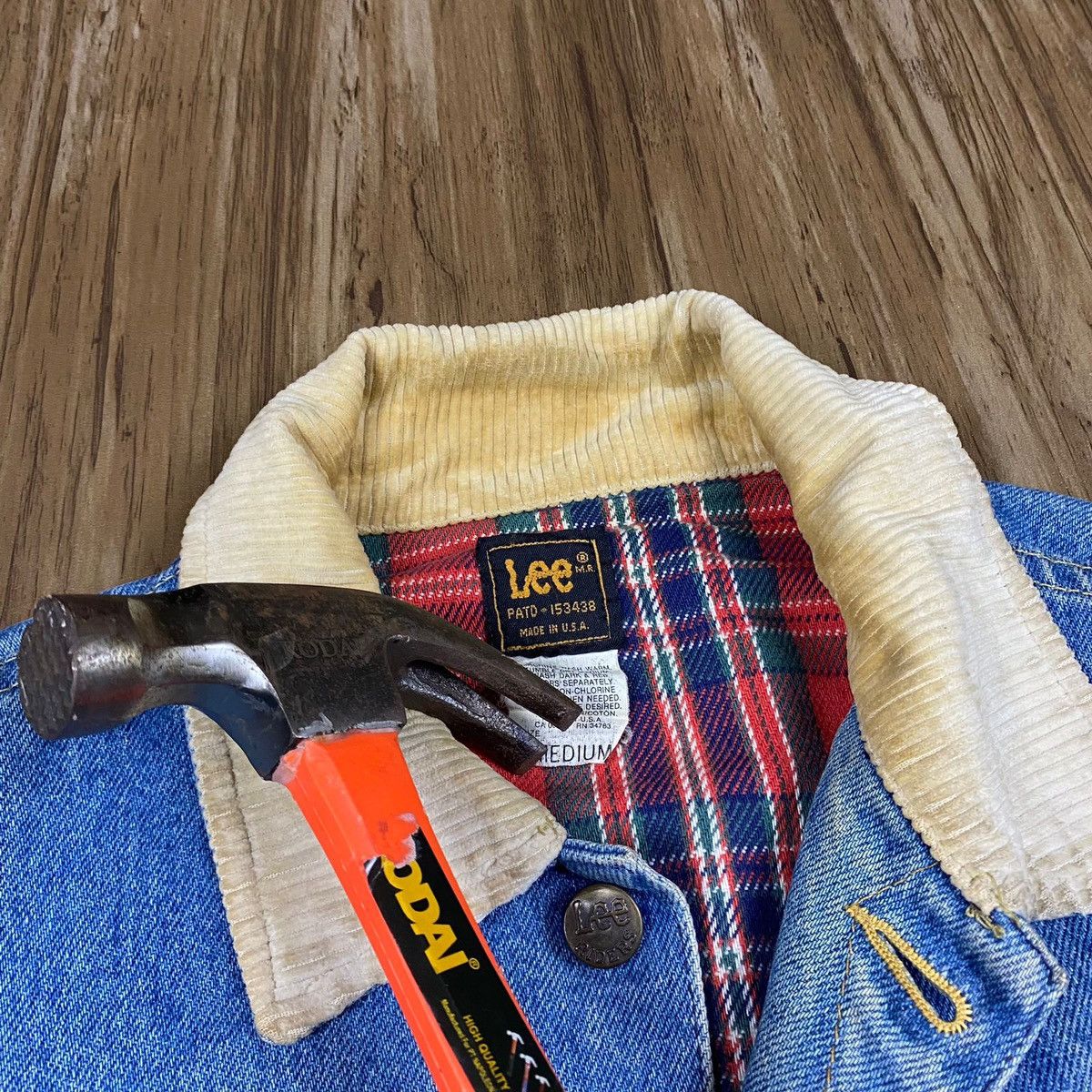 Lee × Vintage Lee Denim Jacket Size US M / EU 48-50 / 2 - 7 Thumbnail