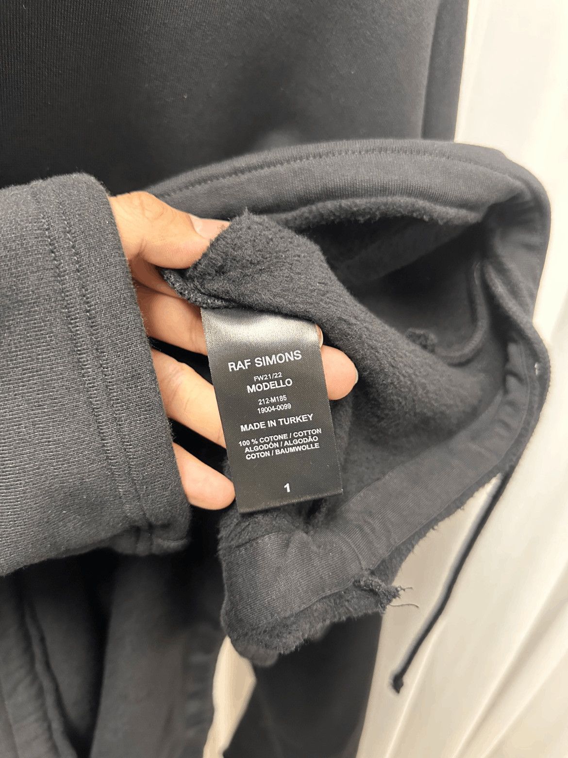 Raf Simons Sz 1 Raf Simons Logo Skeleton Hoodie-2507 Size US S / EU 44-46 / 1 - 4 Thumbnail