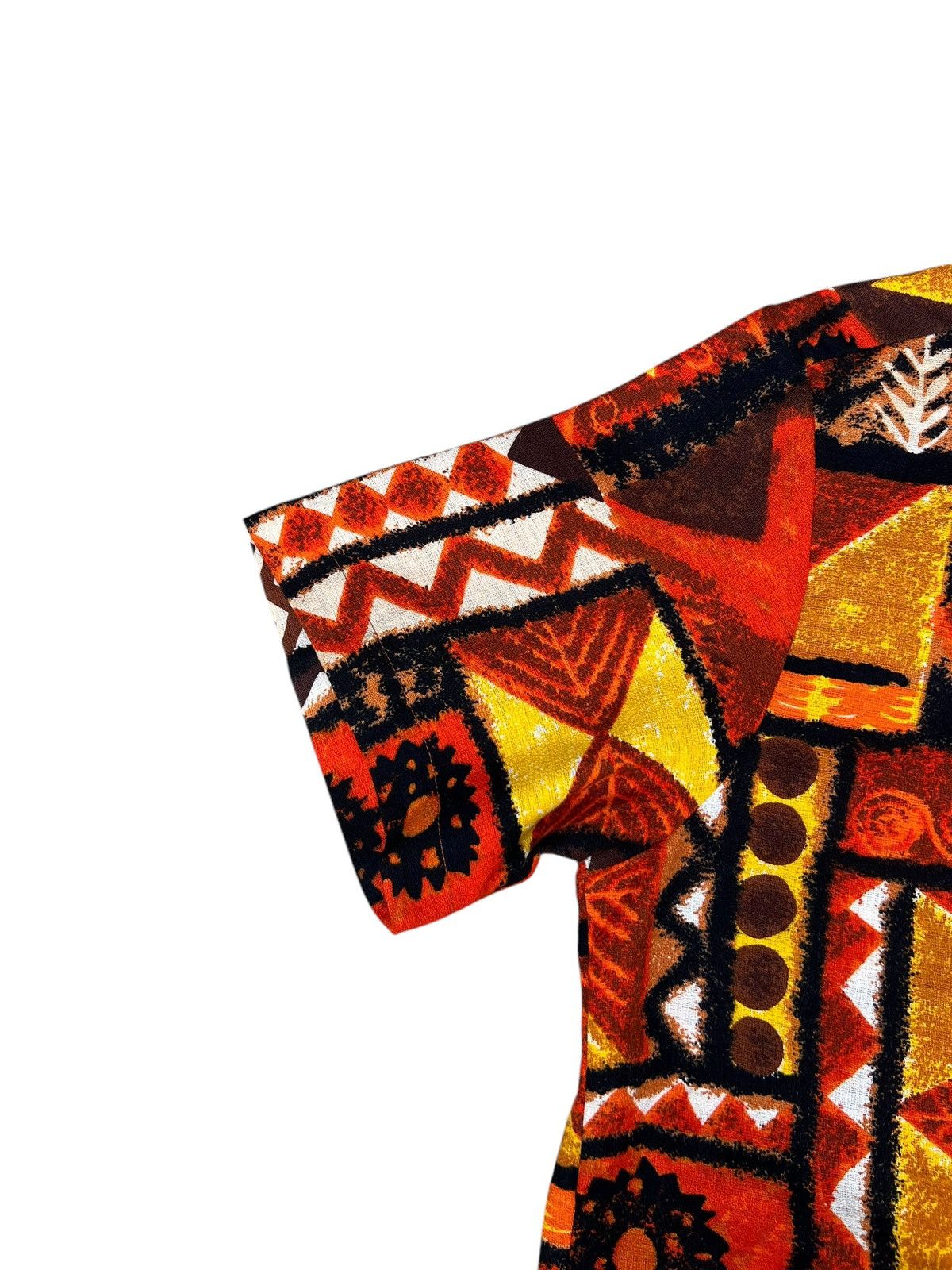 Vintage Vintage 60s 70s Royal Hawaiian Barkcloth Hawaii Shirt Size US M / EU 48-50 / 2 - 5 Thumbnail
