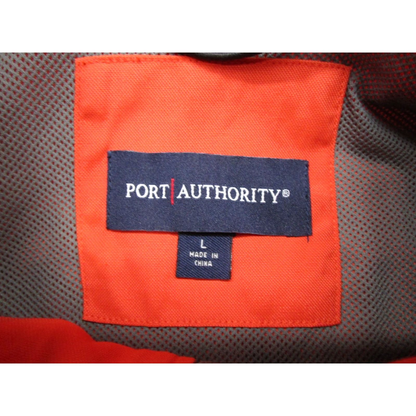 Port Authority Walmart Distribution Center Orange Zip 10 Year Anniversary Jacket Men's L Port Authority Softshell Jacket Full Zip Orange 10 Year Anniversary Mens L Size US L / EU 52-54 / 3 - 3 Thumbnail
