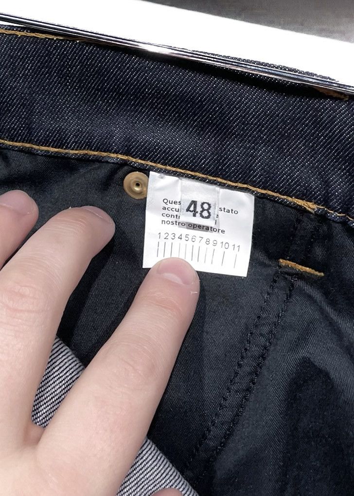 Dolce & Gabbana Dolce & Gabbana Navy Blue Raw Denim Jeans Size US 32 / EU 48 - 7 Thumbnail