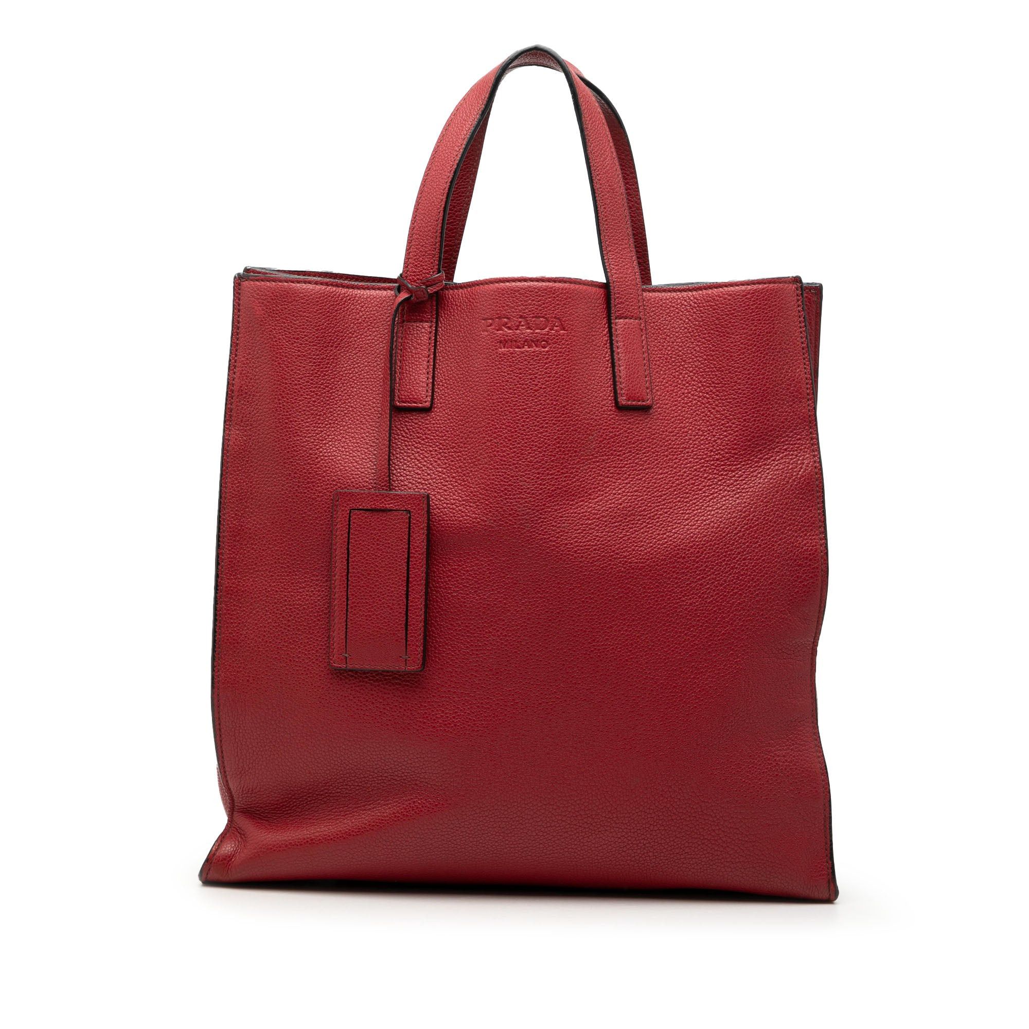 Prada Vitello Daino Convertible Shopper Tote Size ONE SIZE - 1 Thumbnail