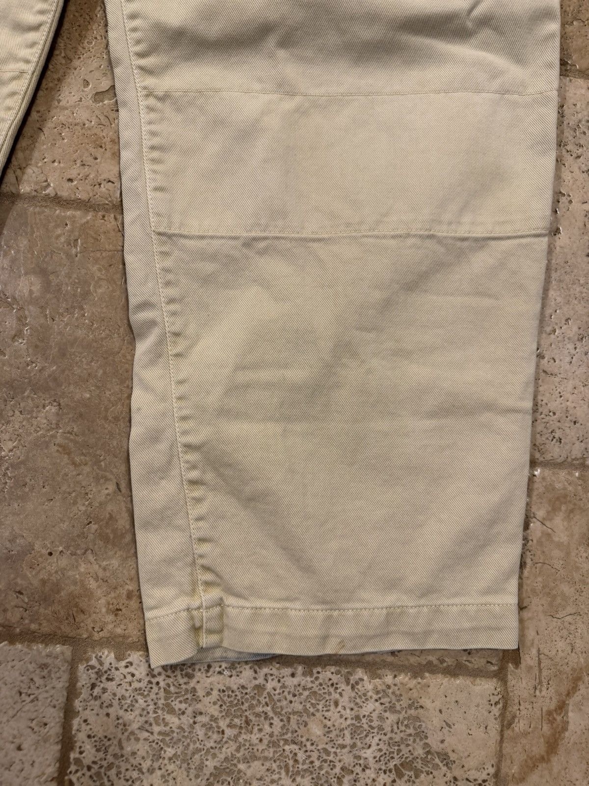 Lemaire Lemaire Wide Leg Back Belt Twisted Tan Carpenter Knee Pants Size US 34 / EU 50 - 5 Thumbnail