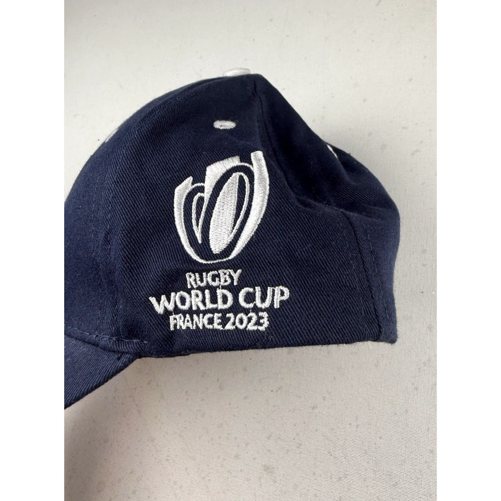 Vintage Rugby Scotland Rugby World Cup 2023 Country Cap Hat Baseball Cap One Size Blue Men Girls Womens Mens Countries Size ONE SIZE - 2 Thumbnail