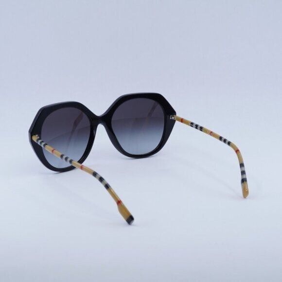 Burberry Burberry BE4375 38538G Black Square Sunglasses Size ONE SIZE - 5 Thumbnail
