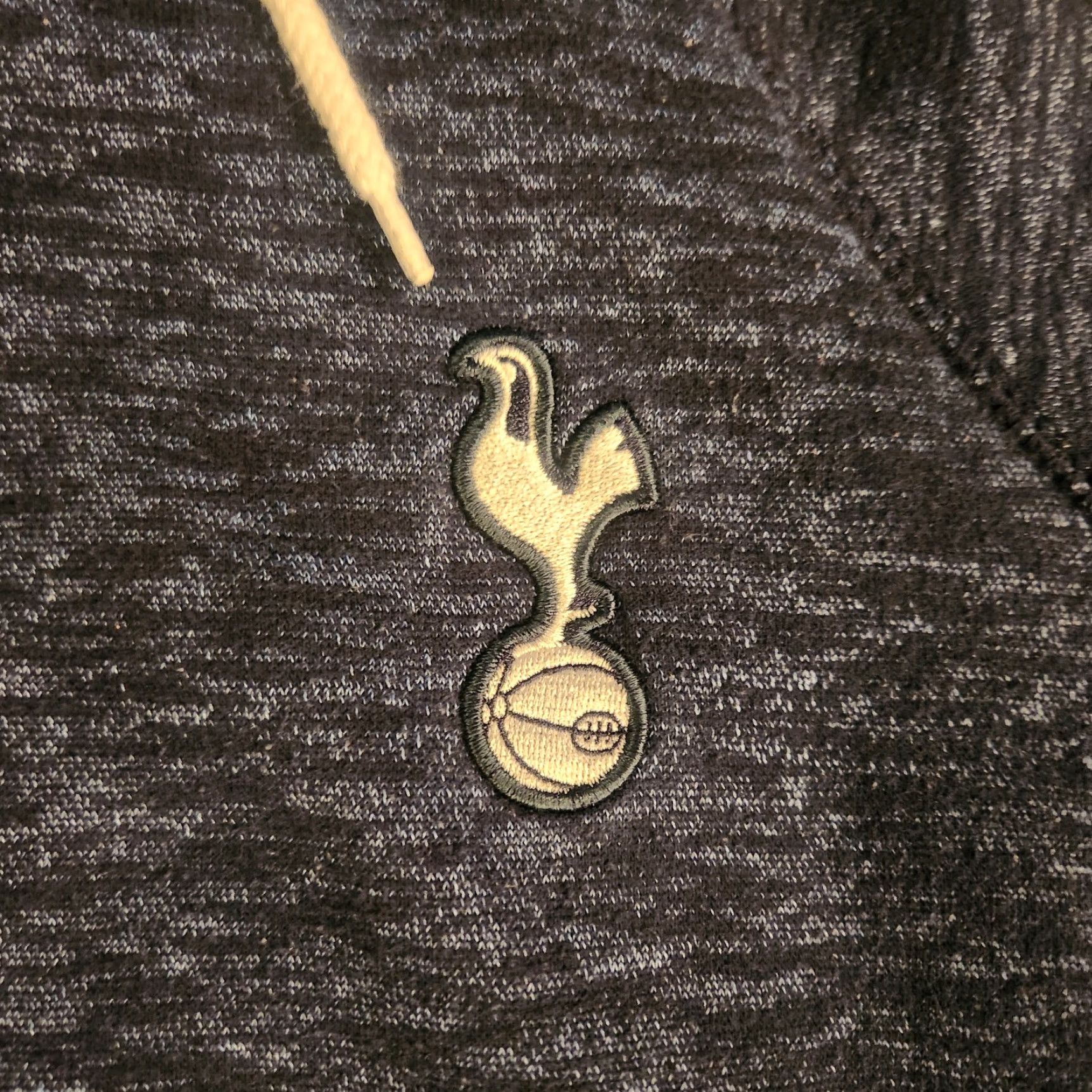 Vintage Spurs Hoodie Mens Medium Embroidered Logo Football Soccer THFC Tottenham Blue Fleece Pullover Hooded Regular Size US M / EU 48-50 / 2 - 3 Thumbnail