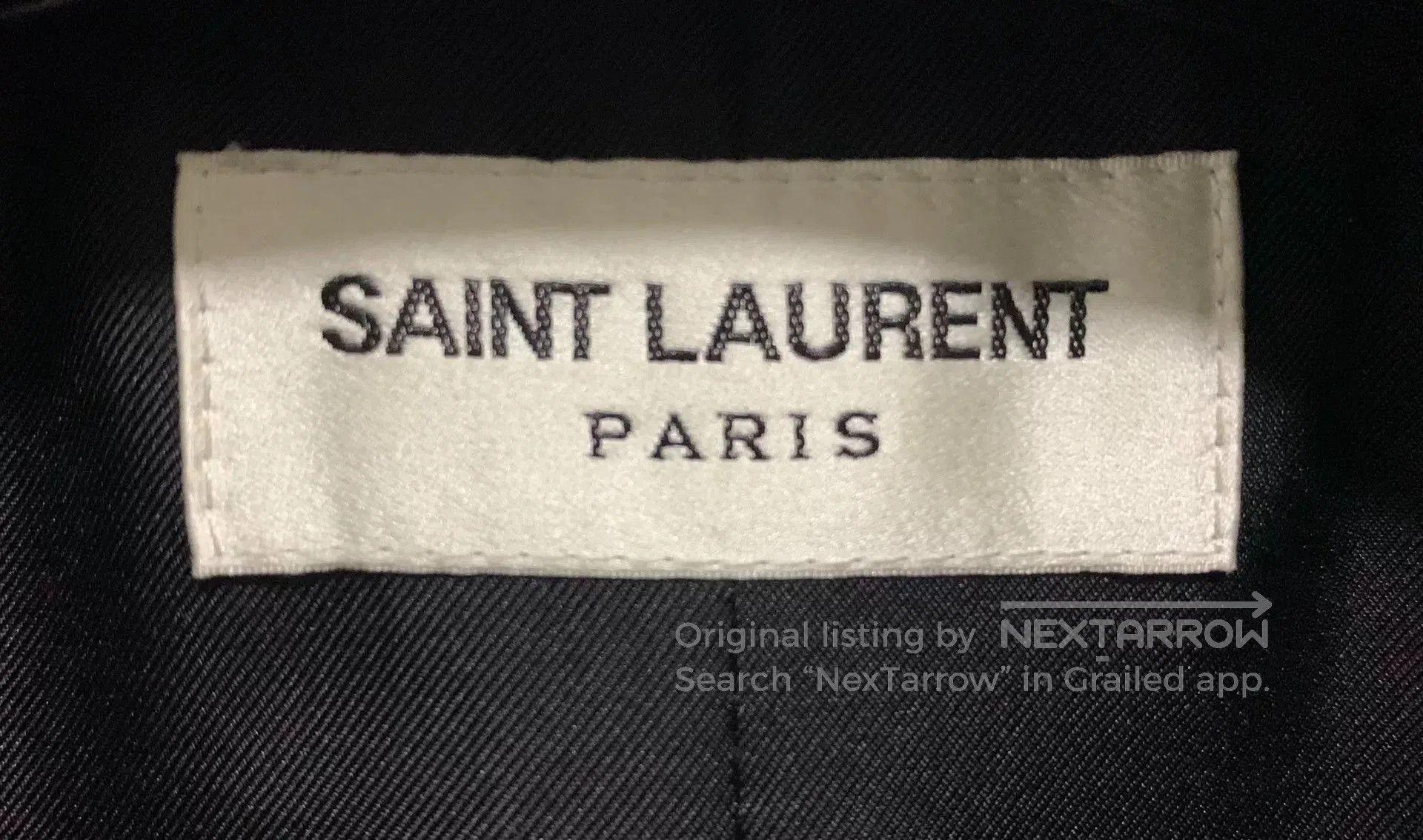 Saint Laurent Paris Saint Laurent Black Shearling Blazer. Size US M / EU 48-50 / 2 - 3 Thumbnail