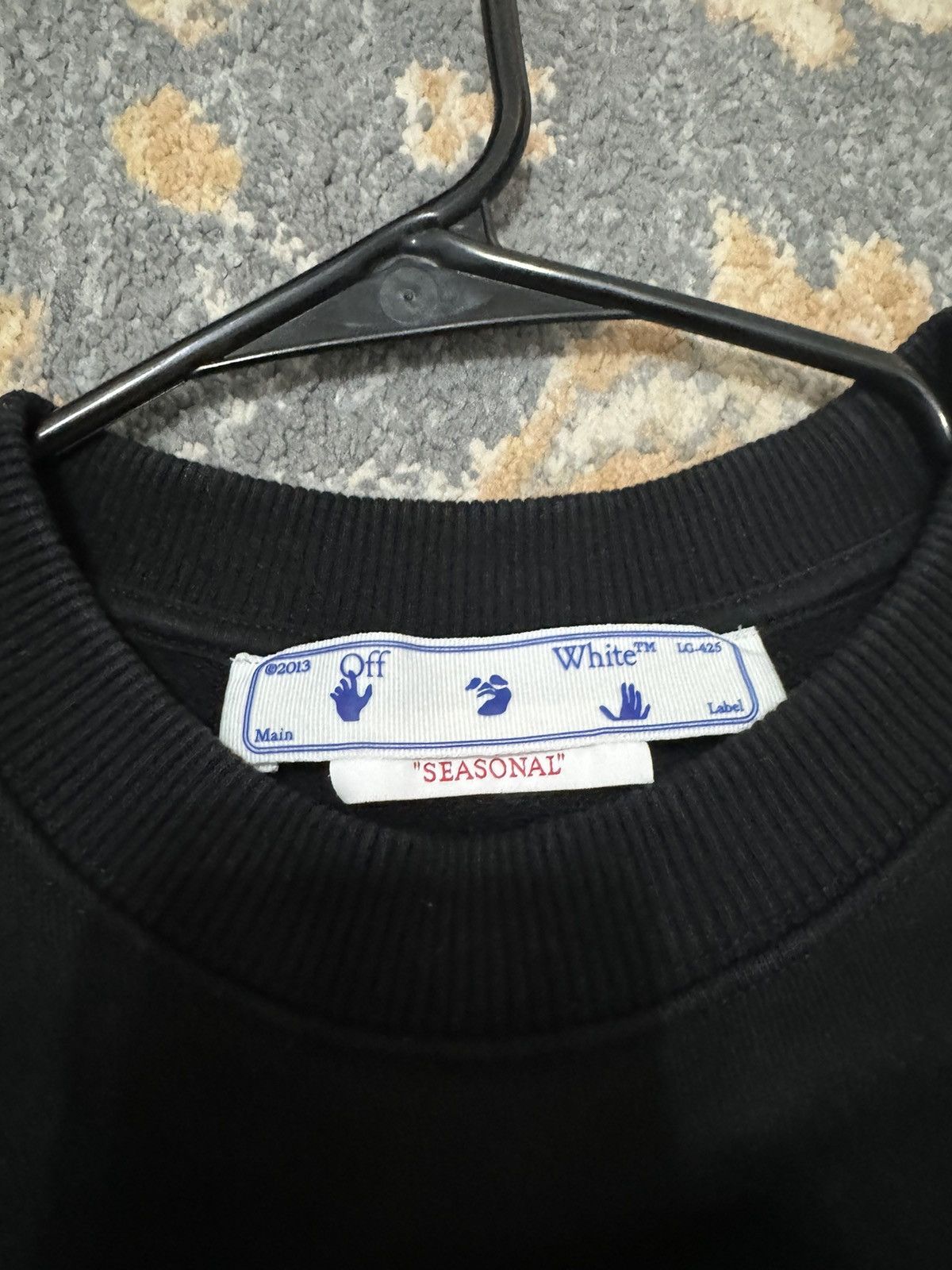 Off-White Off White Chain Sweatshirt Size US M / EU 48-50 / 2 - 2 Thumbnail