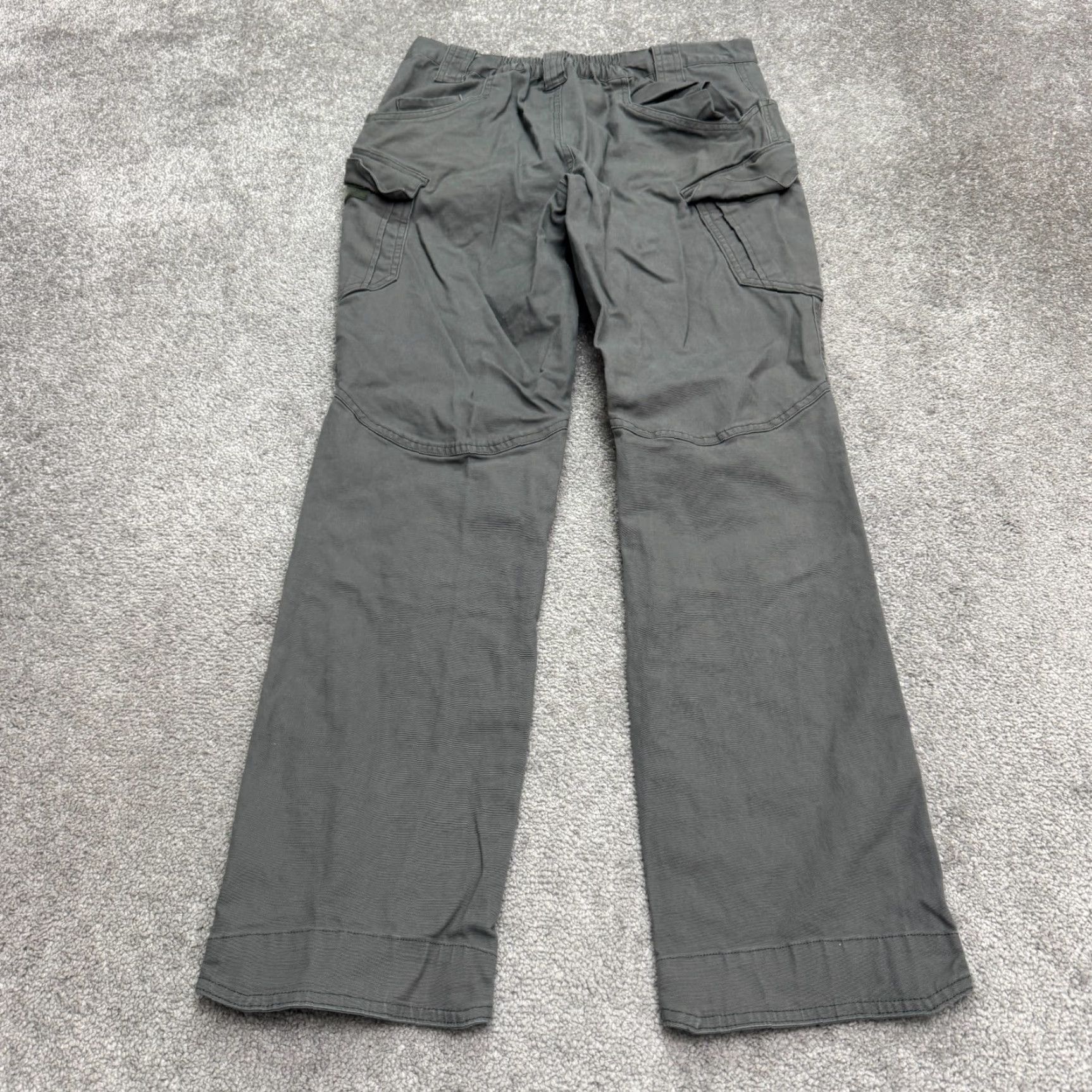 Vintage Vintage S. Archon Cargo Pants Women Large Gray Casual Utility Streetwear 31x29.5 Size 36" / US 14 / IT 50 - 2 Thumbnail
