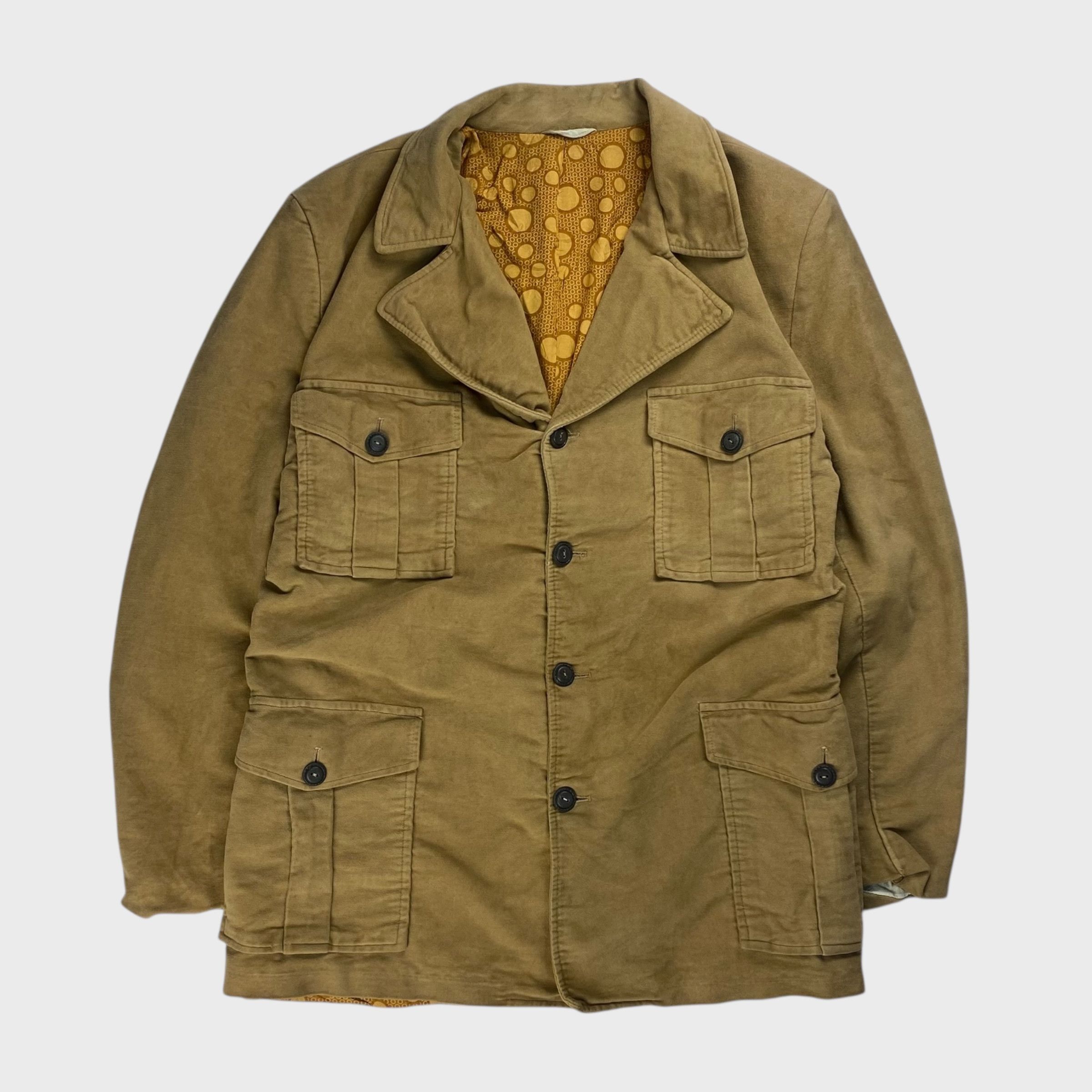 Vintage Dutch Suede Tailored Jacket Size S Size US S / EU 44-46 / 1 - 1 Thumbnail