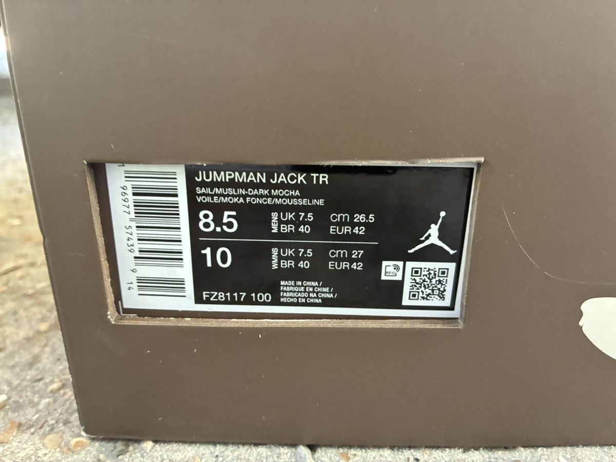 Travis Scott Nike jordan travis scott jumpman jack sail size 8.5 Size US 8.5 / EU 41-42 - 2 Thumbnail