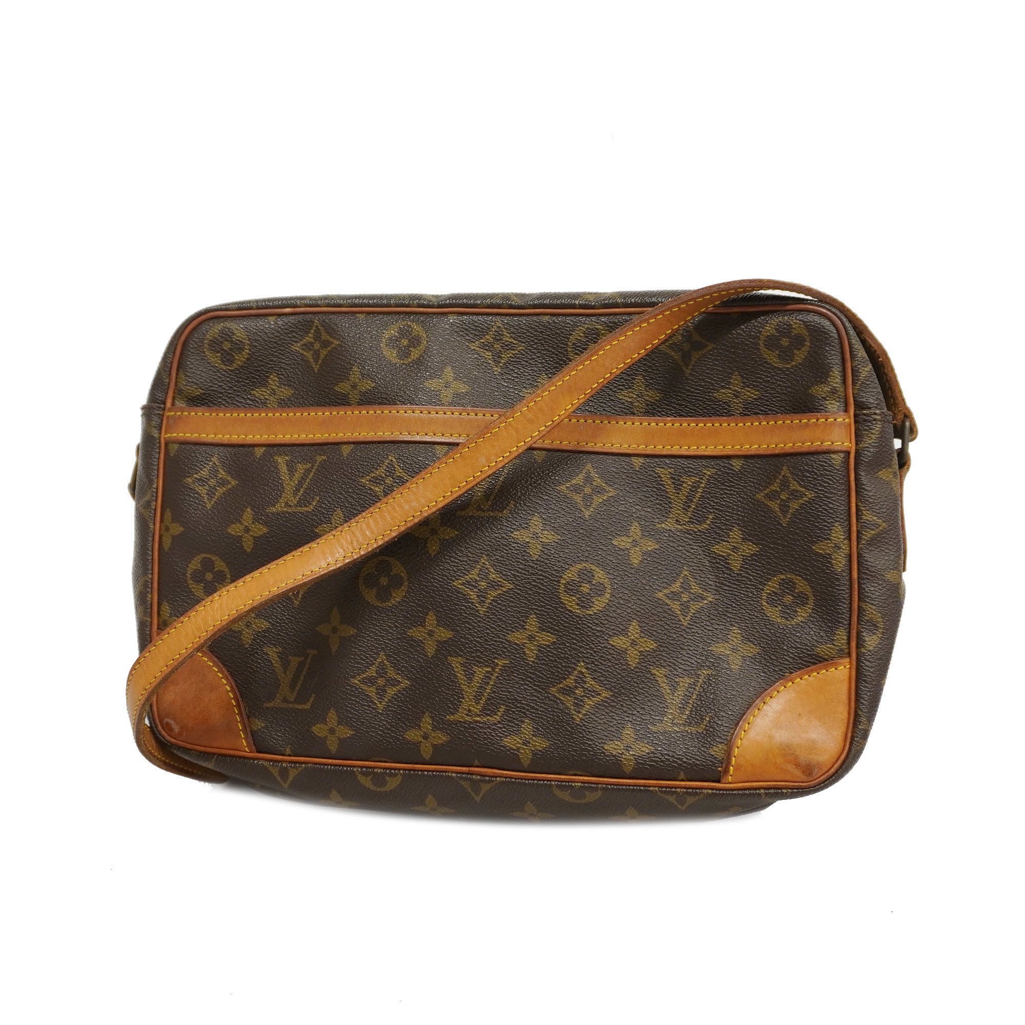 Used Auth Louis Vuitton shoulder bag monogram Trocadero 30 M51272