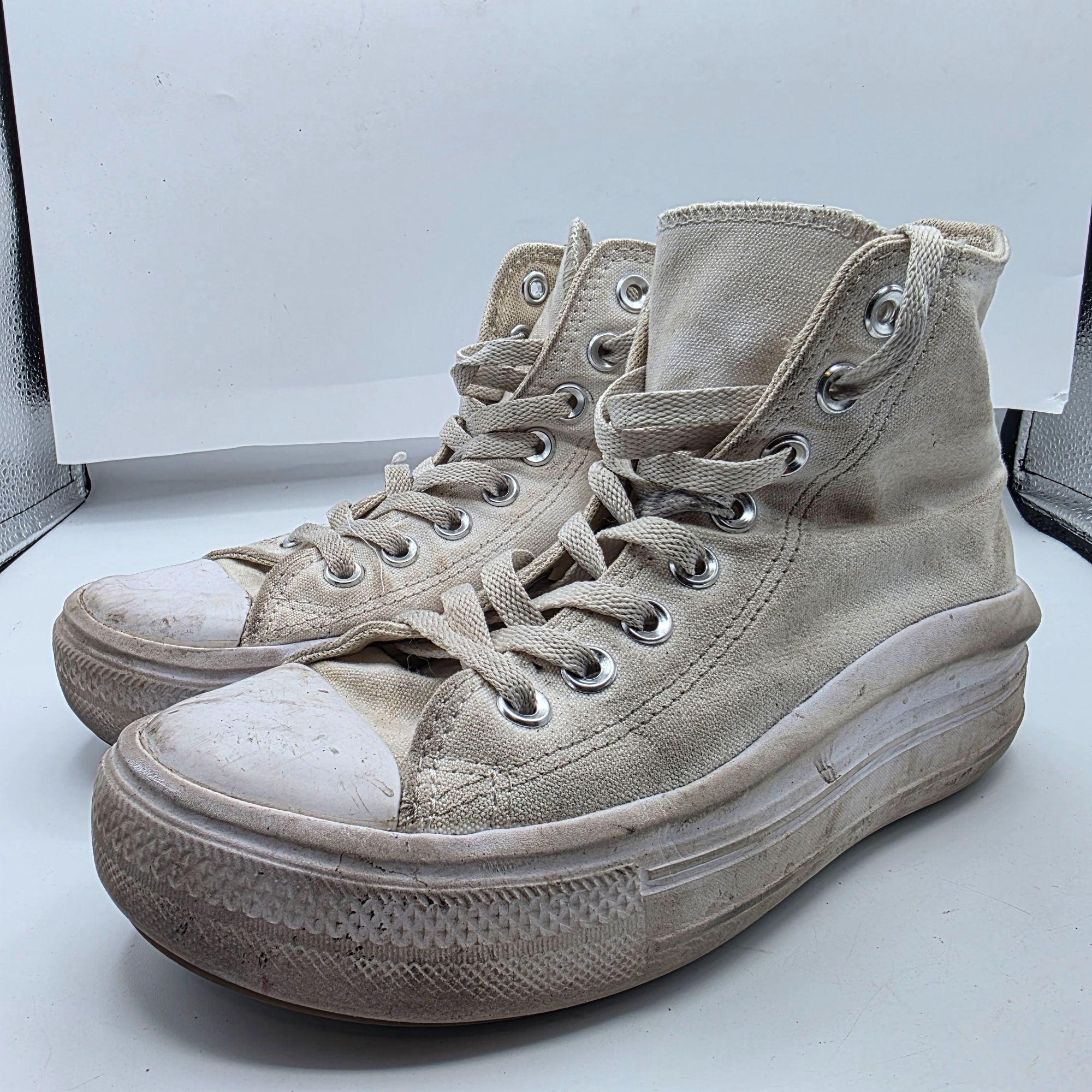 Converse Converse Taylor All Star Lift Womens Size 7 White Platform S Size US 7 / IT 37 - 3 Thumbnail