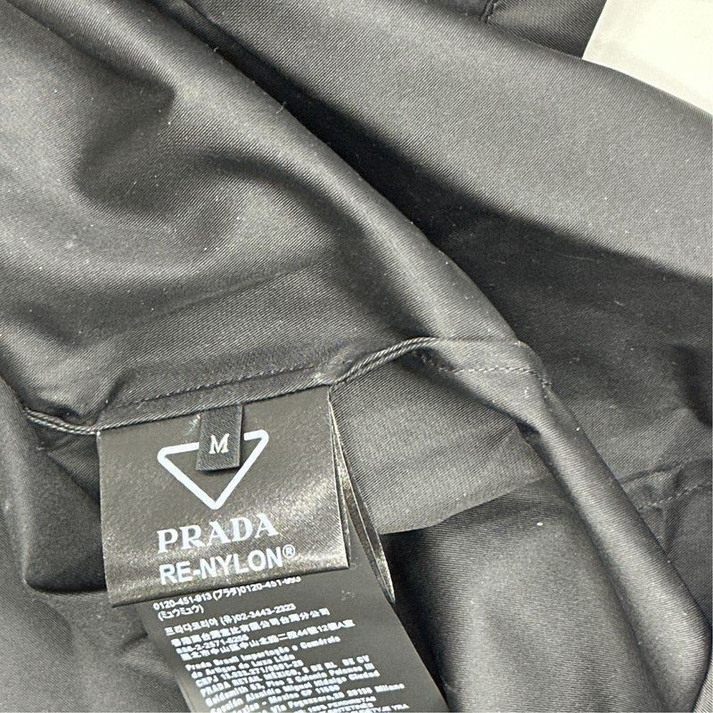 Prada Prada ReNylon Logo Casual Long Sleeve Shirt-2506 Size US M / EU 48-50 / 2 - 2 Thumbnail