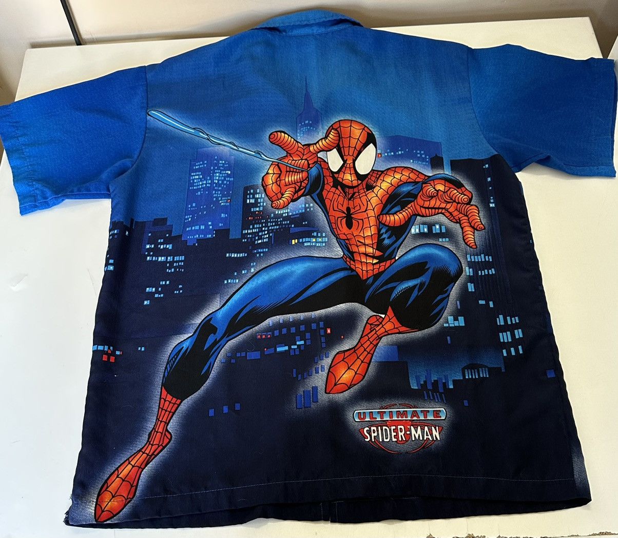 Marvel Comics Vintage Y2K ultimate Spider-Man button up Size US M / EU 48-50 / 2 - 8 Thumbnail