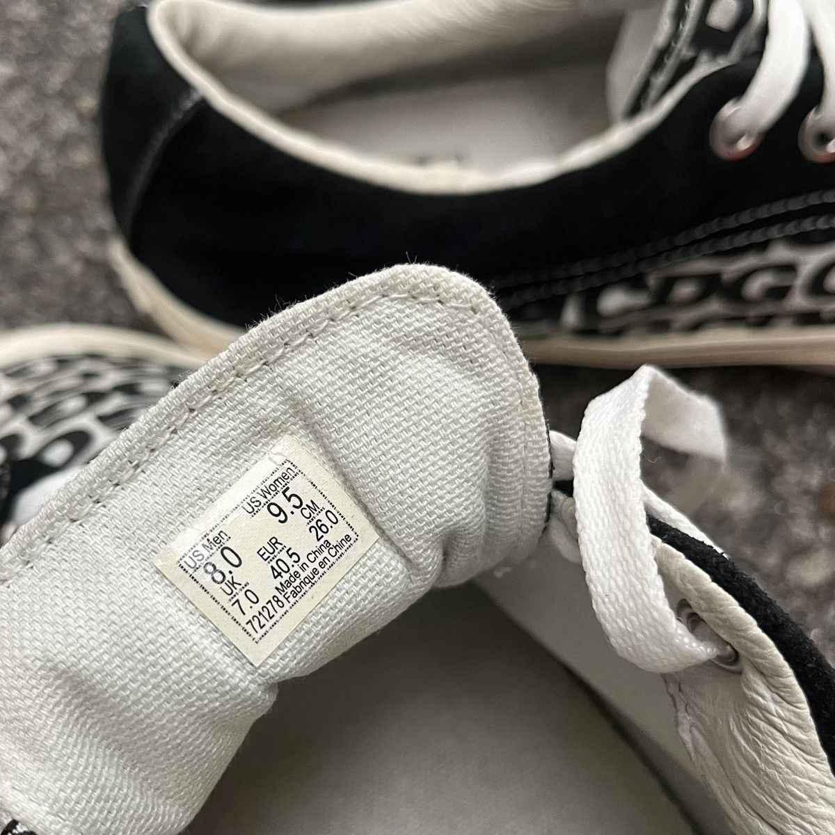 Comme des Garcons Cdg Comme des Garcons x Vans Trainers Sneakers Size US 8 / EU 41 - 13 Thumbnail