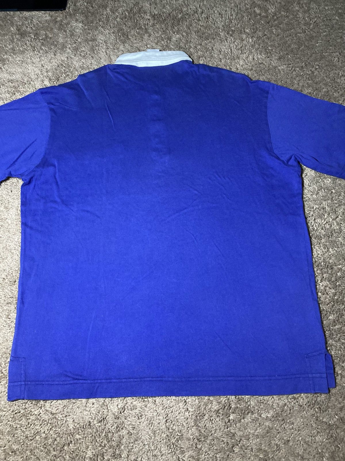 Hermes 90s Hermes Vintage Button Down Polo Beach Blue H Logo 80s Size US M / EU 48-50 / 2 - 7 Thumbnail