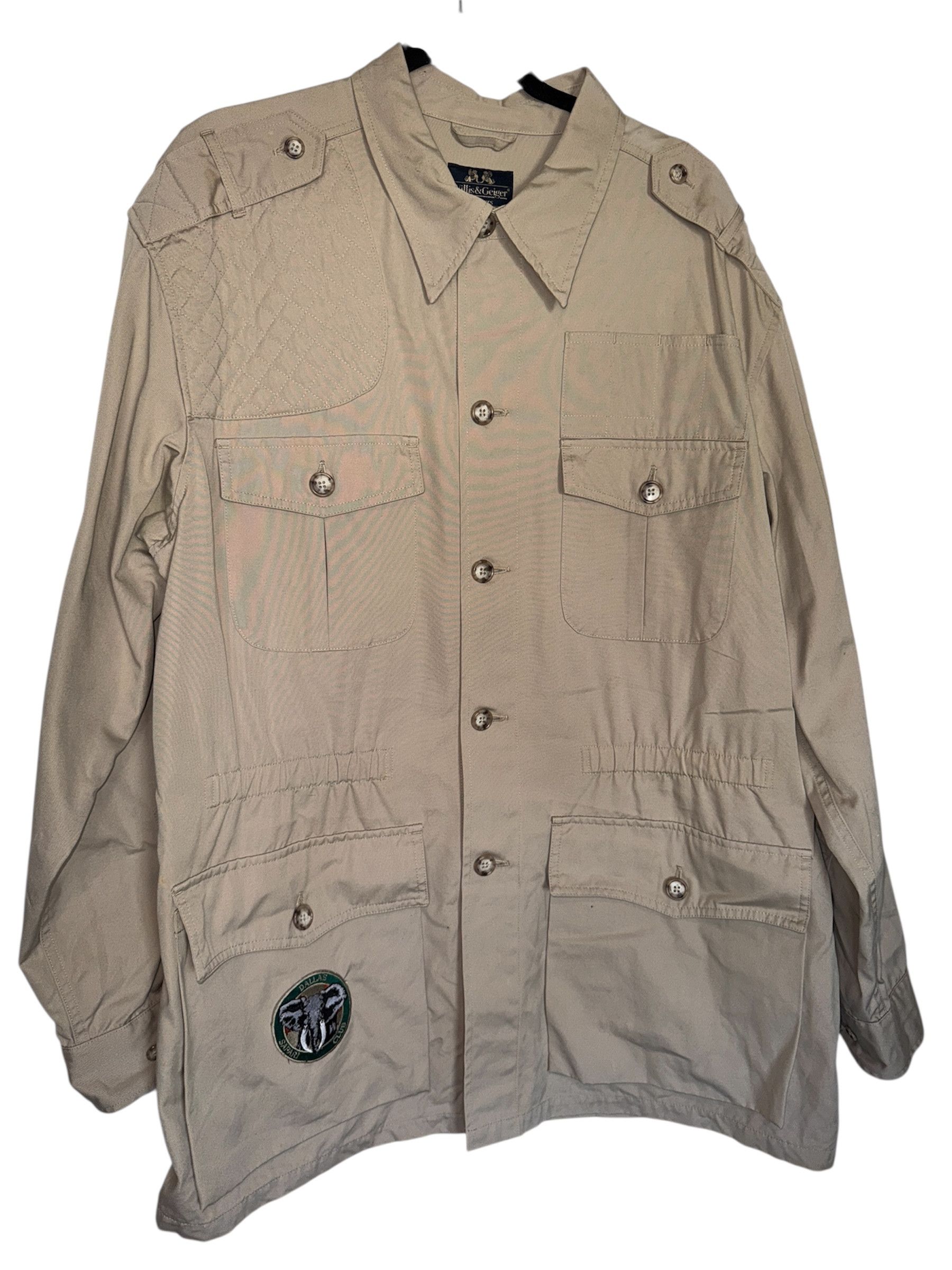 Willis & Geiger Vintage Willis & Geiger Shirt Dallas Safari Club Button Up Size US XL / EU 56 / 4 - 1 Thumbnail