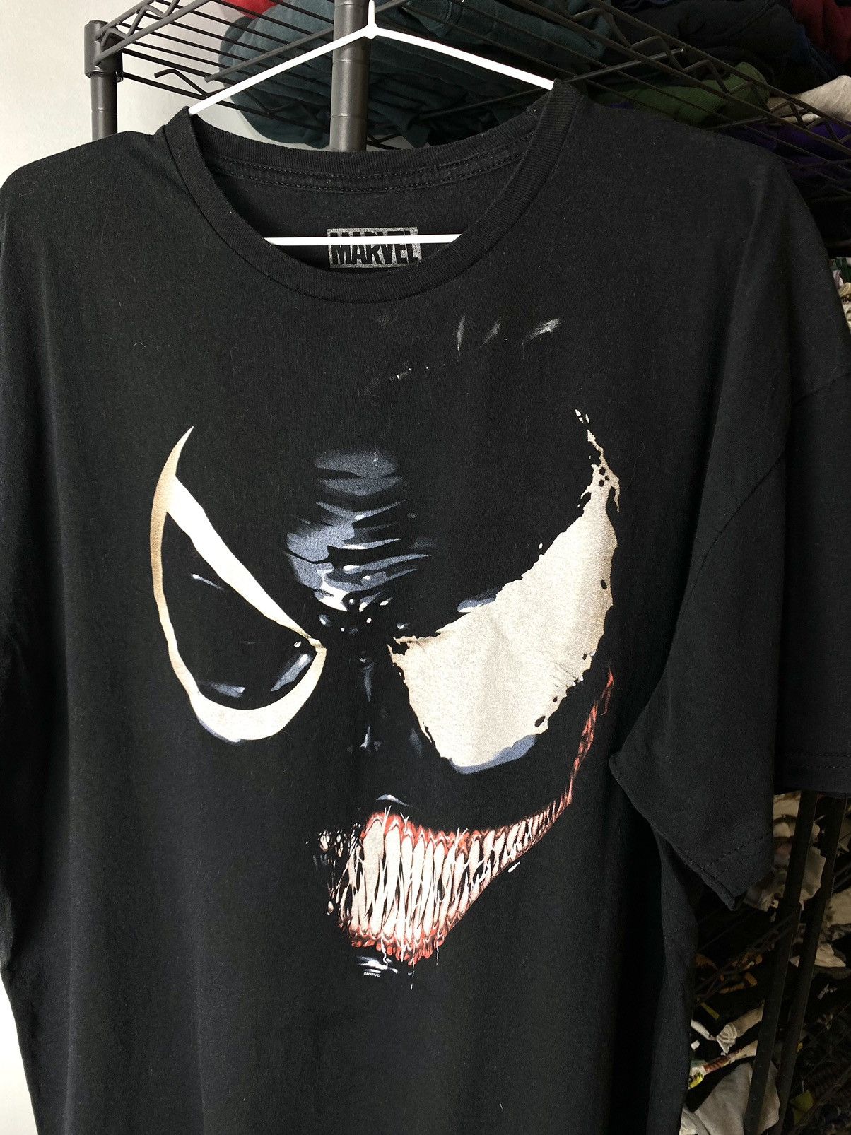 Marvel Comics Vintage Style Venom Face Scull Marvel T Shirt Movie Comics Size US XL / EU 56 / 4 - 2 Thumbnail