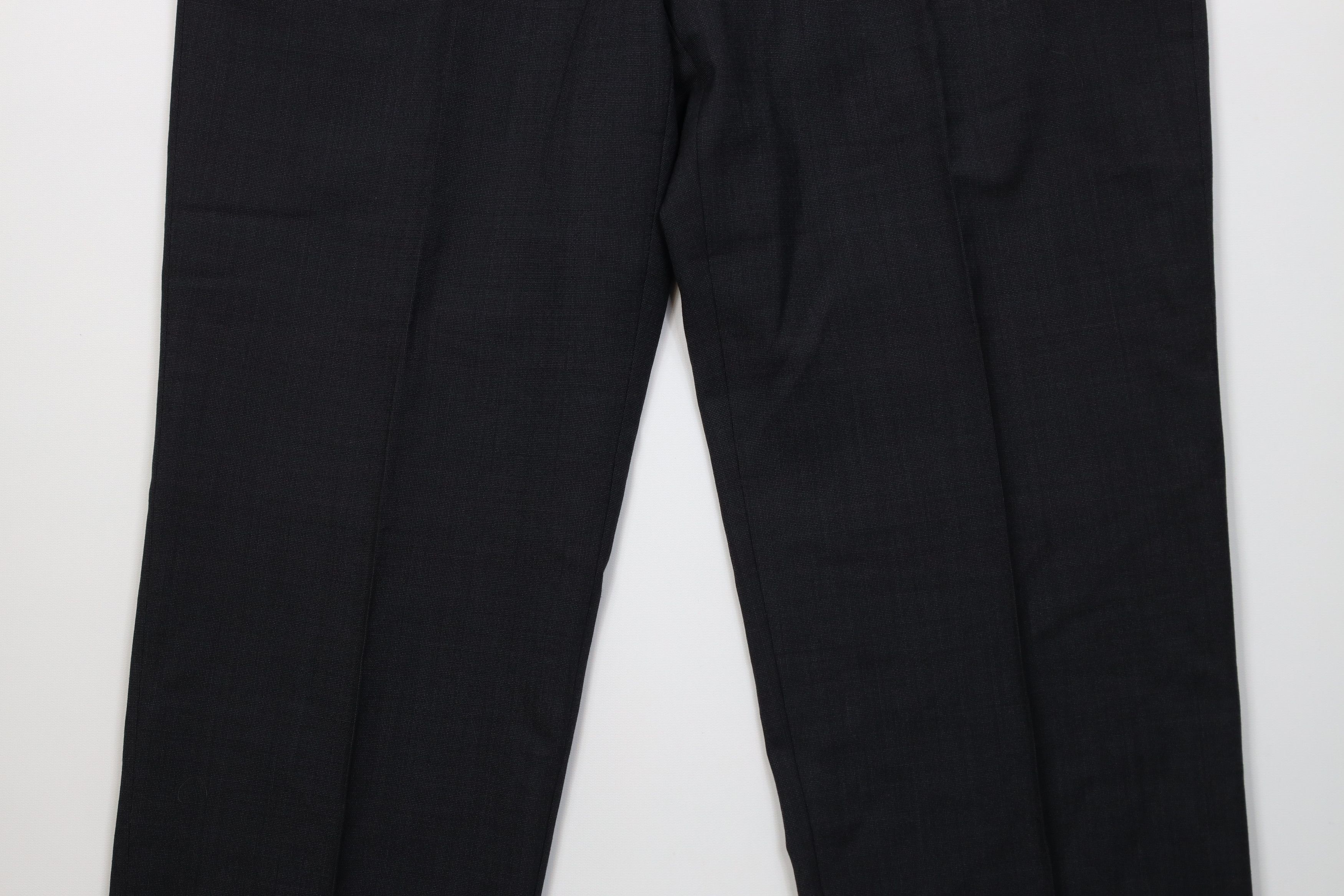 Vintage Vintage 90s Streetwear Wide Leg Chino Pants Charcoal Gray Size US 37 - 3 Thumbnail
