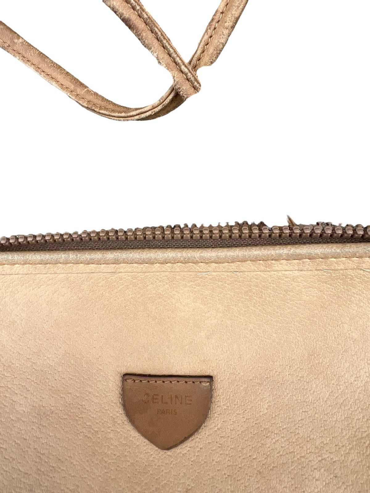 Celine Vintage 90s Celine Paris Monogram Leather Bag Size ONE SIZE - 20 Thumbnail